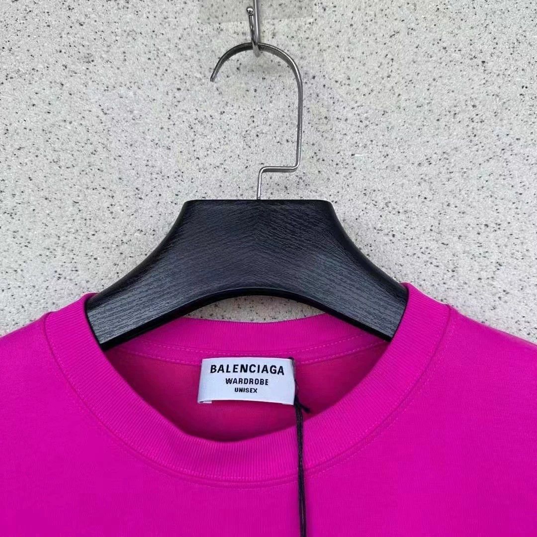 Balenciaga Balenciaga new pink mailbox short sleeved shirt Size US M / EU 48-50 / 2 - 2 Thumbnail