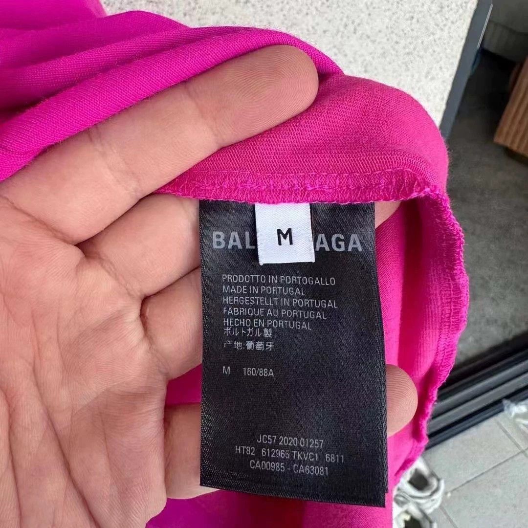 Balenciaga Balenciaga new pink mailbox short sleeved shirt Size US M / EU 48-50 / 2 - 4 Thumbnail