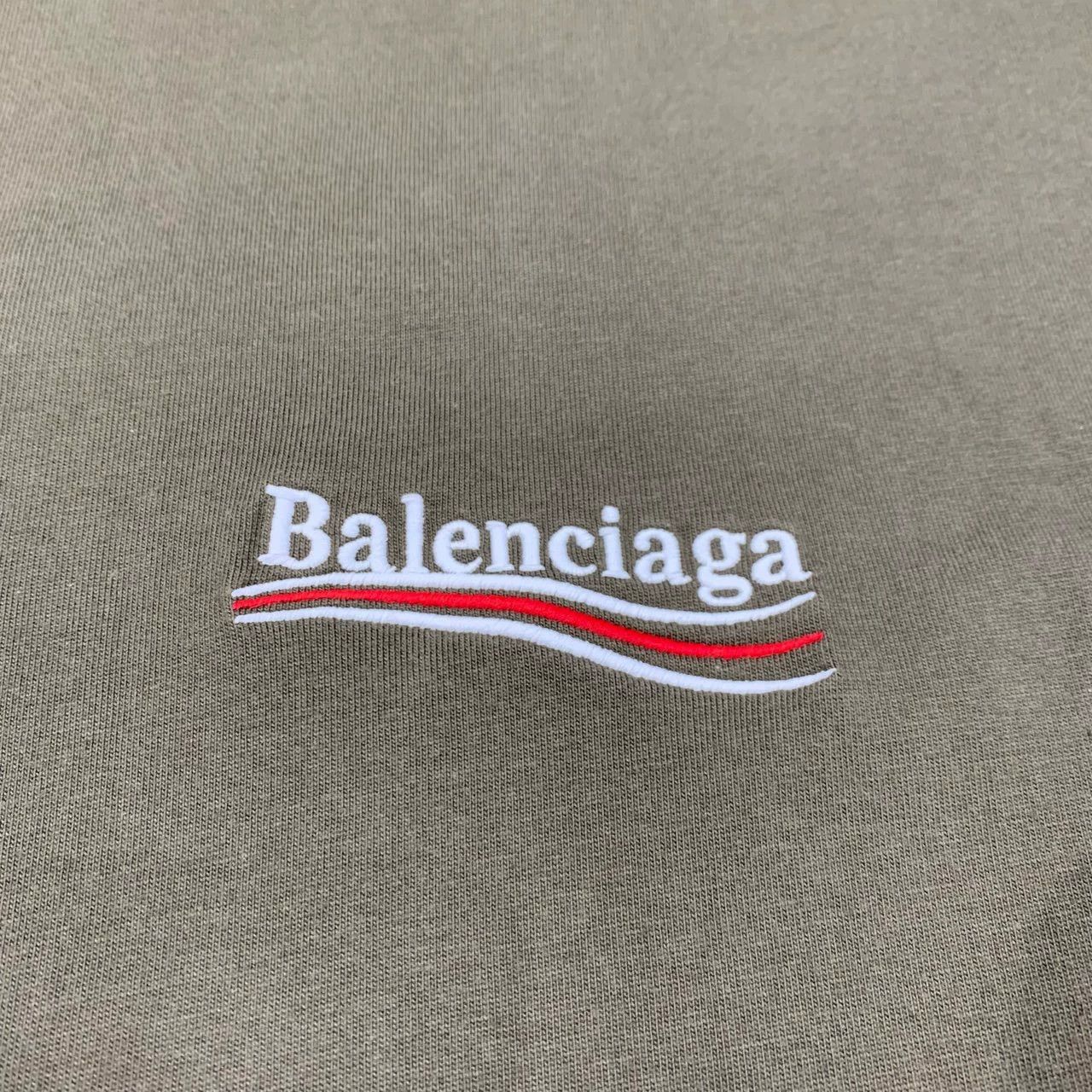 Balenciaga Balenciaga Green Embroidered Coca Cola Short Sleeves Size US XS / EU 42 / 0 - 2 Thumbnail