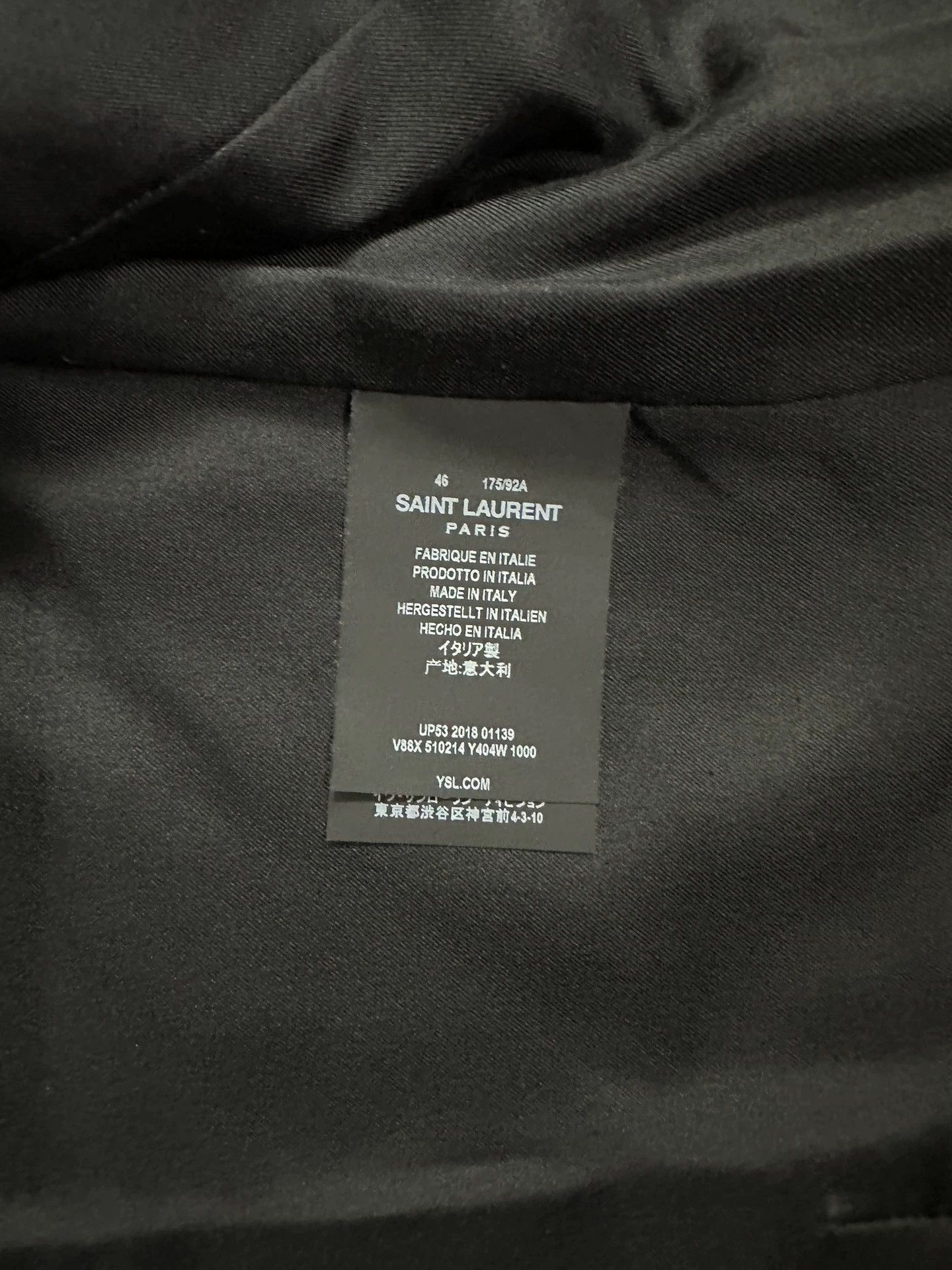 Saint Laurent Paris Saint Laurent Paris Western-style clothes Size US S / EU 44-46 / 1 - 4 Thumbnail