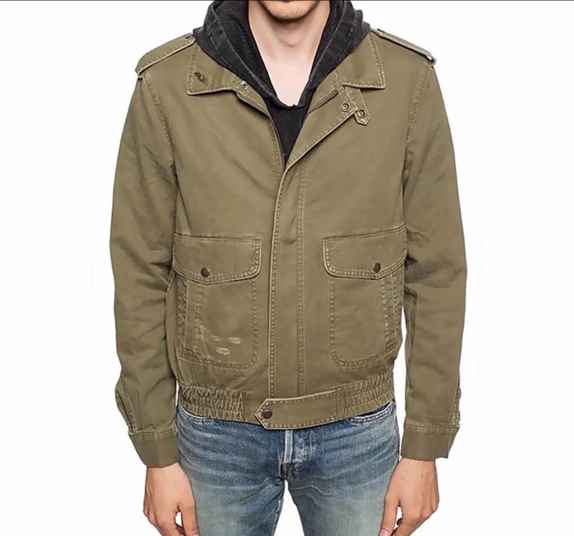 Saint Laurent Paris Saint Laurent Paris Make an old jacket Size US L / EU 52-54 / 3 - 9 Thumbnail