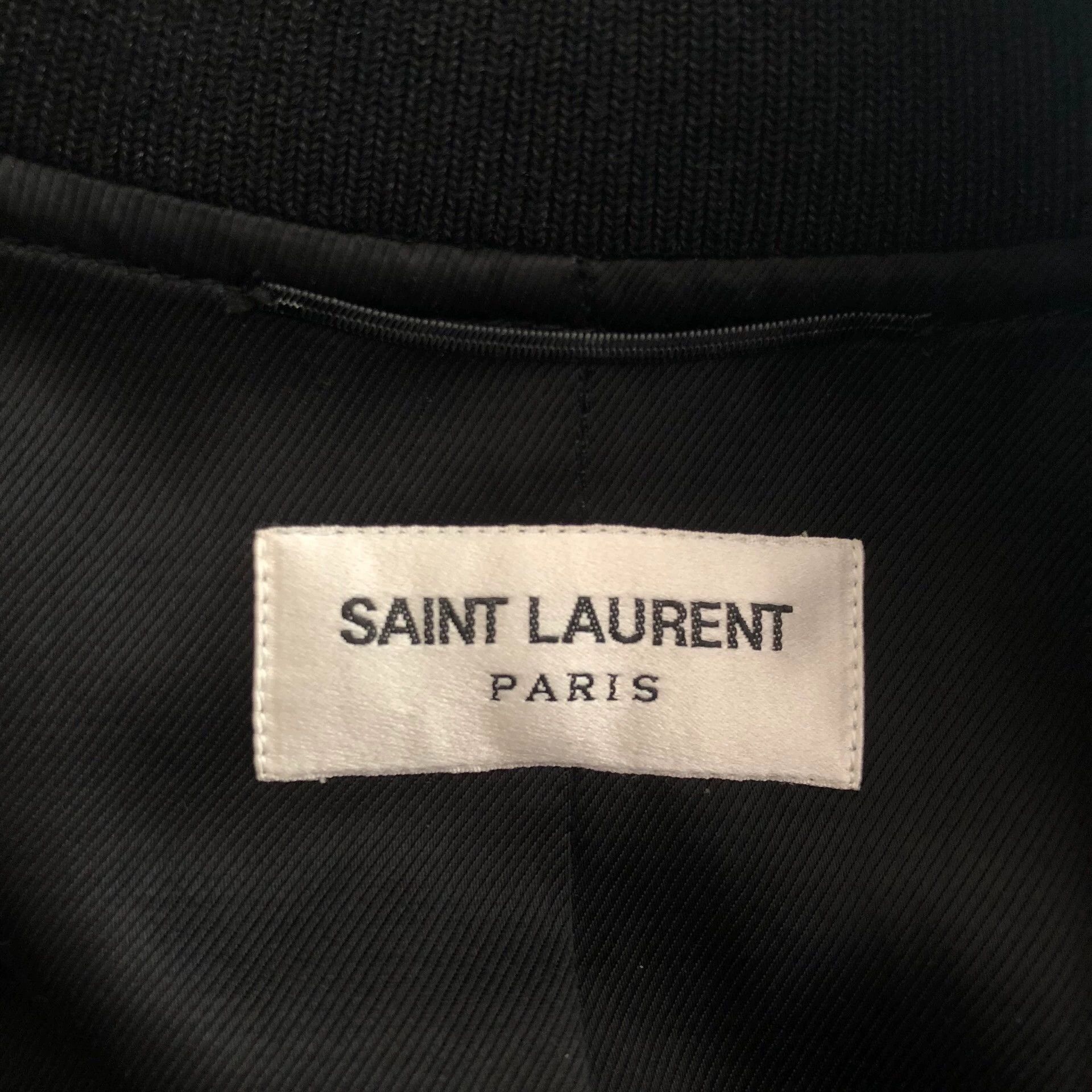 Saint Laurent Paris Saint Laurent Paris Silk baseball jersey Size US S / EU 44-46 / 1 - 6 Thumbnail