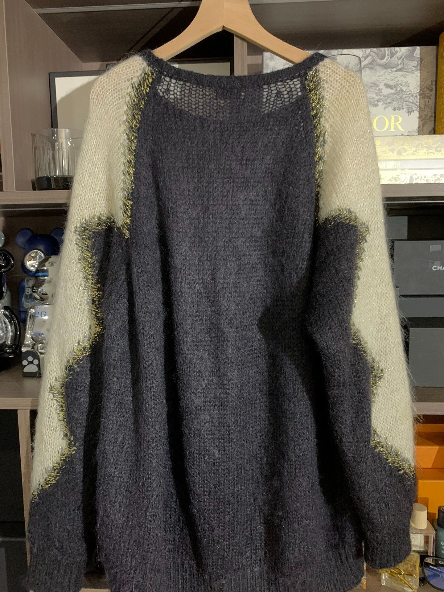 Saint Laurent Paris Saint Laurent Paris Color blocking pullover sweater Size US L / EU 52-54 / 3 - 5 Thumbnail