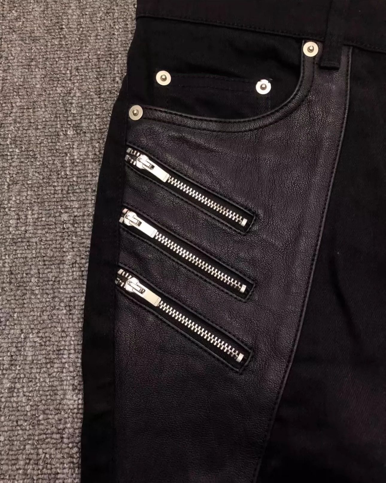 Saint Laurent Paris Saint Laurent Paris Zipper jeans Size US 29 - 2 Thumbnail