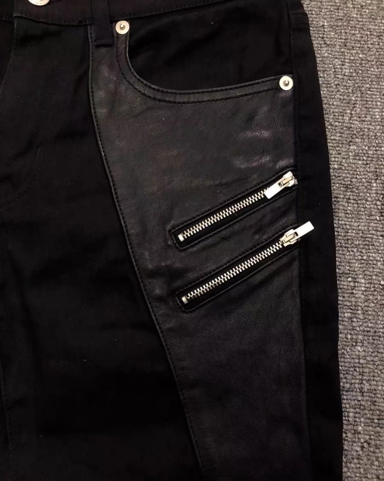 Saint Laurent Paris Saint Laurent Paris Zipper jeans Size US 29 - 3 Thumbnail