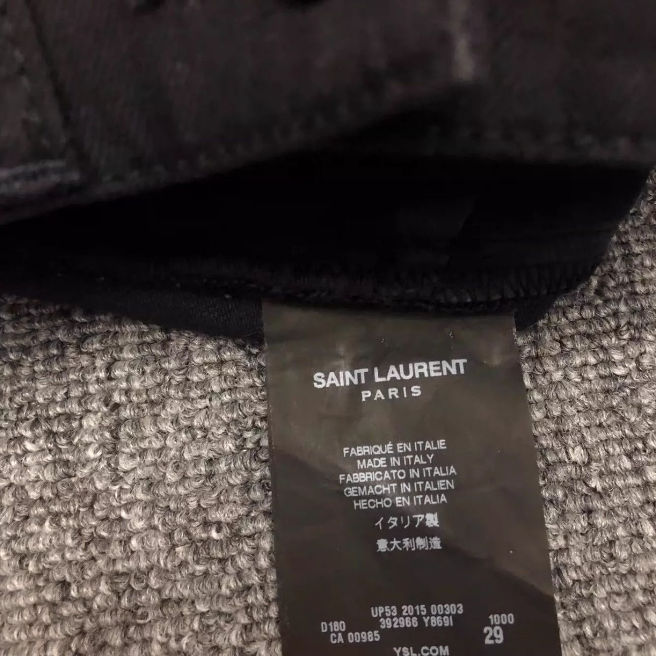 Saint Laurent Paris Saint Laurent Paris Zipper jeans Size US 29 - 5 Thumbnail