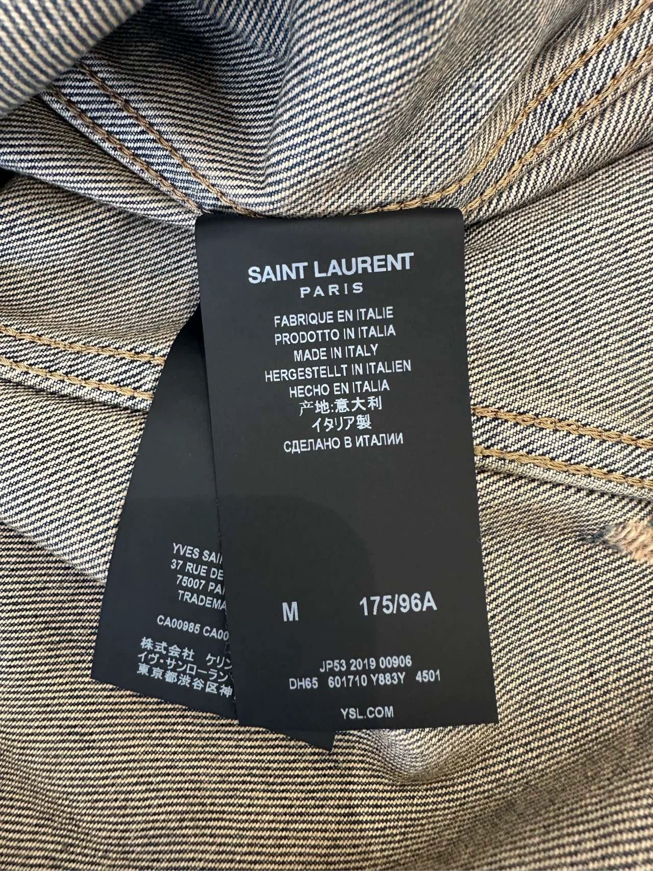 Saint Laurent Paris Saint Laurent Paris denim Size US M / EU 48-50 / 2 - 8 Thumbnail