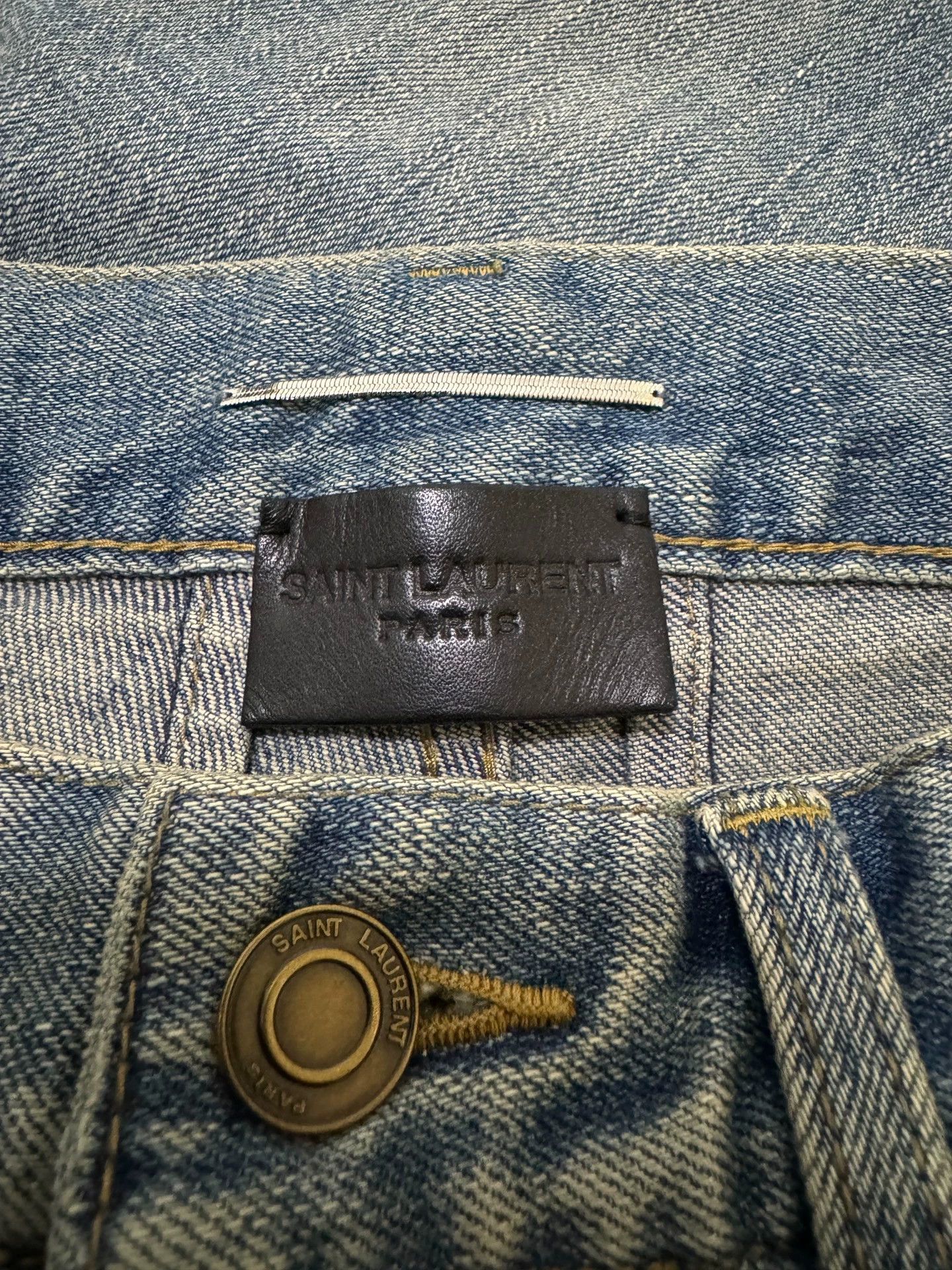 Saint Laurent Paris Saint Laurent Paris Damaged jeans Size US 29 - 4 Thumbnail