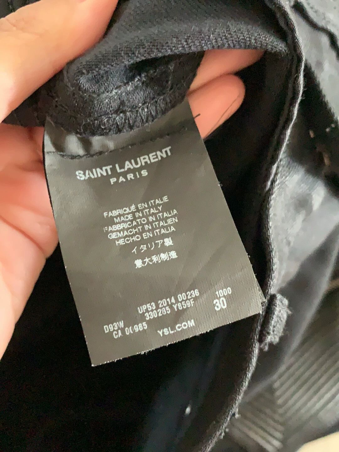 Saint Laurent Paris Saint Laurent Paris jeans Size US 30 / EU 46 - 4 Thumbnail