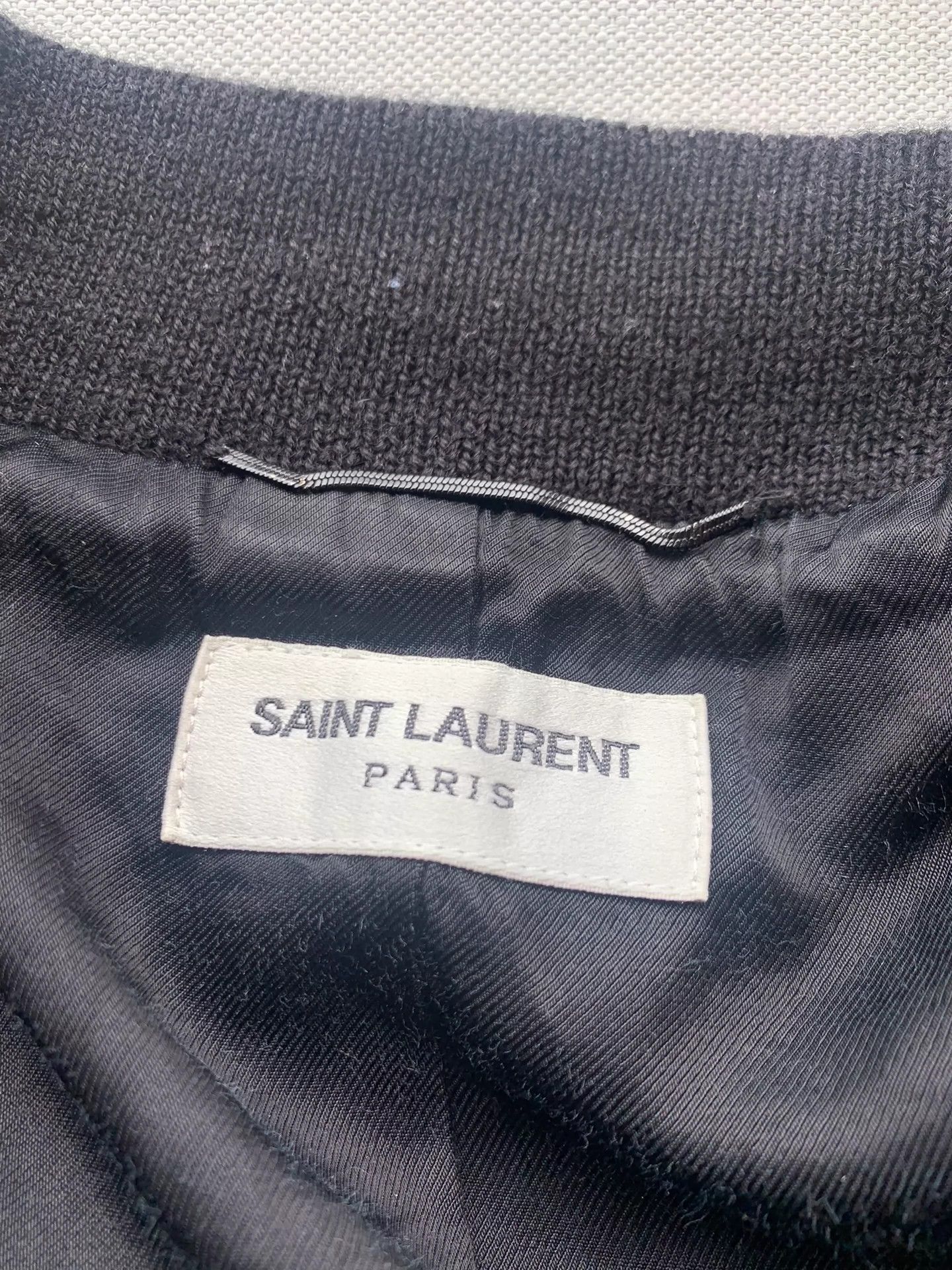 Saint Laurent Paris Saint Laurent Paris black jacket Size US S / EU 44-46 / 1 - 6 Thumbnail