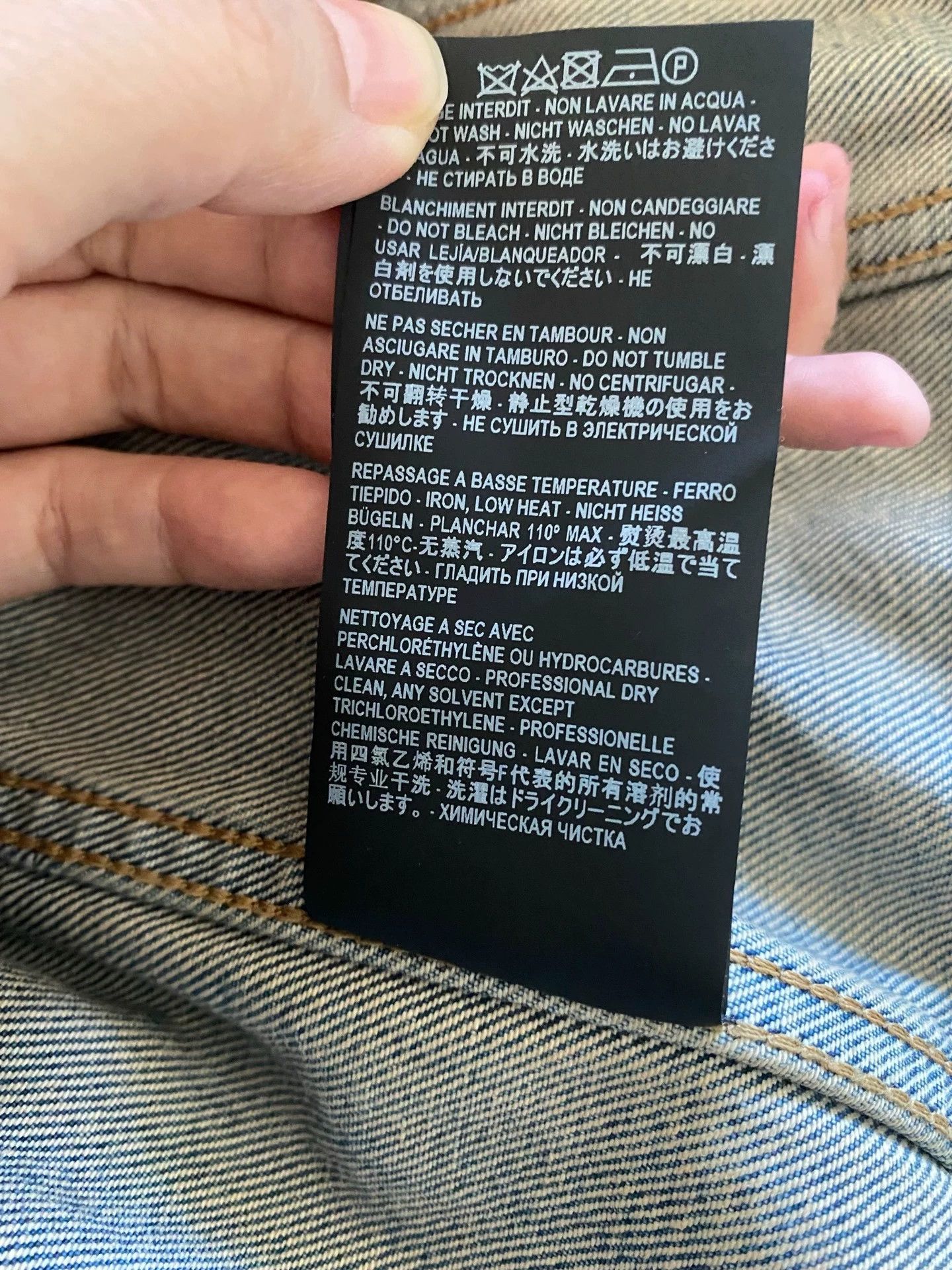 Saint Laurent Paris Saint Laurent Paris Denim jacket Size US M / EU 48-50 / 2 - 7 Thumbnail