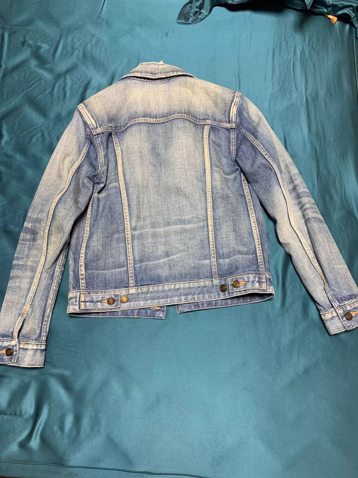 Saint Laurent Paris Saint Laurent Paris Denim jacket Size US XS / EU 42 / 0 - 3 Thumbnail