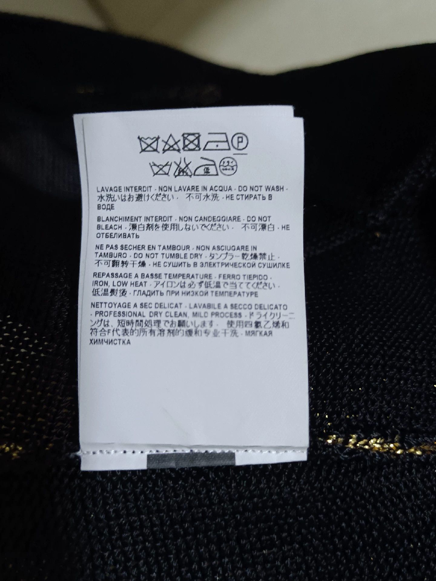 Saint Laurent Paris Saint Laurent Paris Golden cardigan Size US XS / EU 42 / 0 - 5 Thumbnail