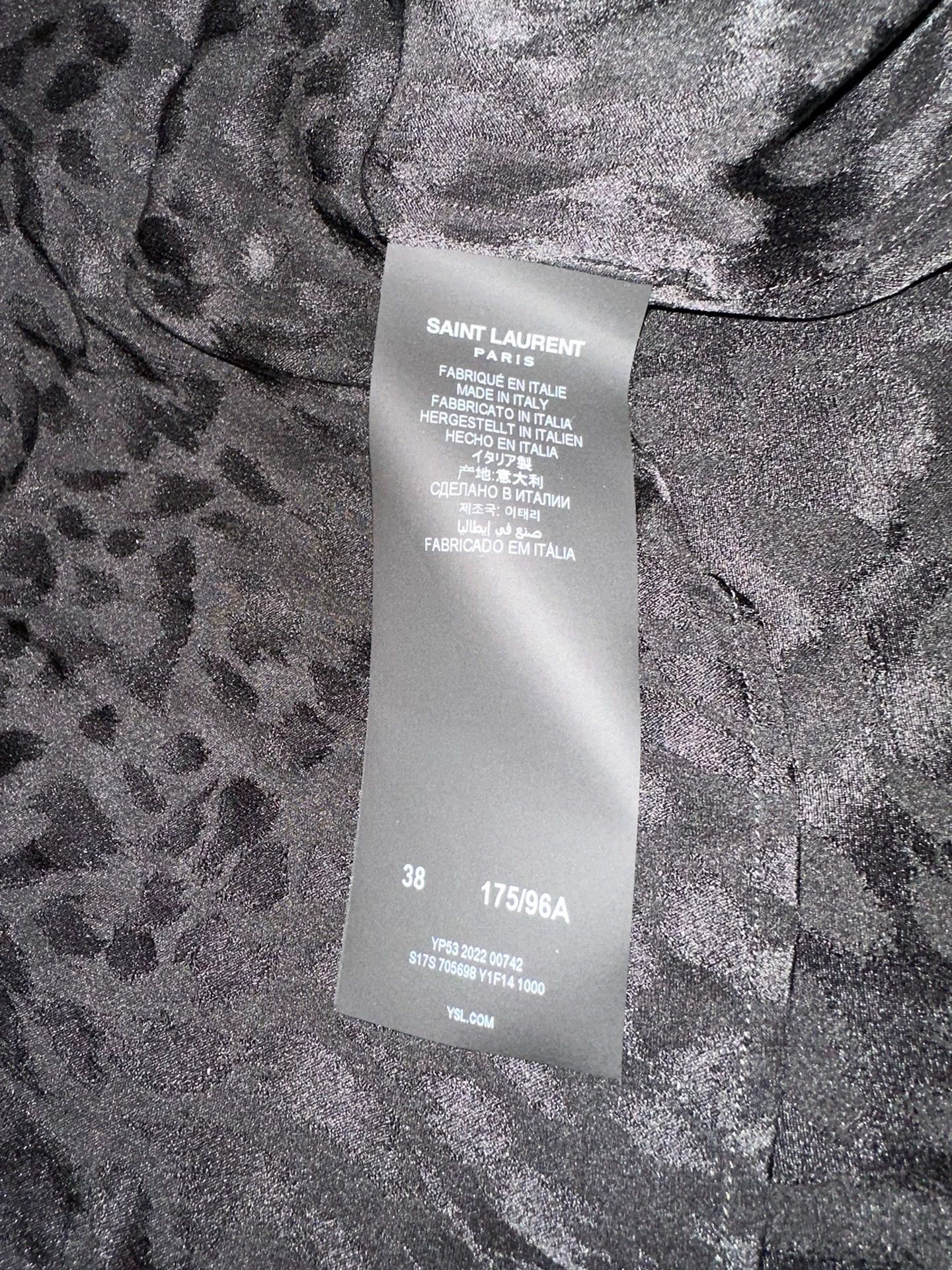 Saint Laurent Paris Saint Laurent Paris Silk silk shirt Size US M / EU 48-50 / 2 - 5 Thumbnail