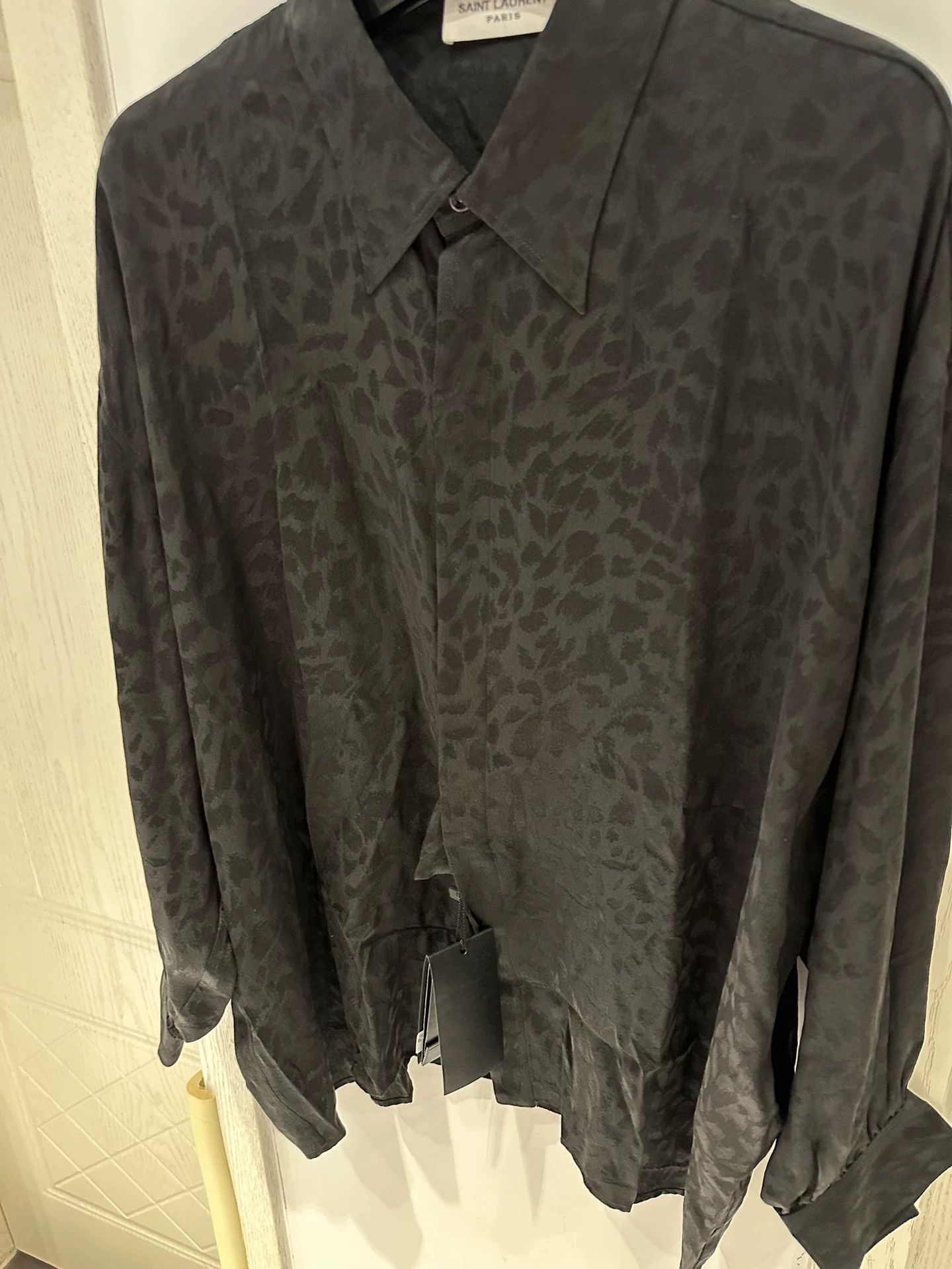 Saint Laurent Paris Saint Laurent Paris Silk silk shirt Size US M / EU 48-50 / 2 - 2 Thumbnail