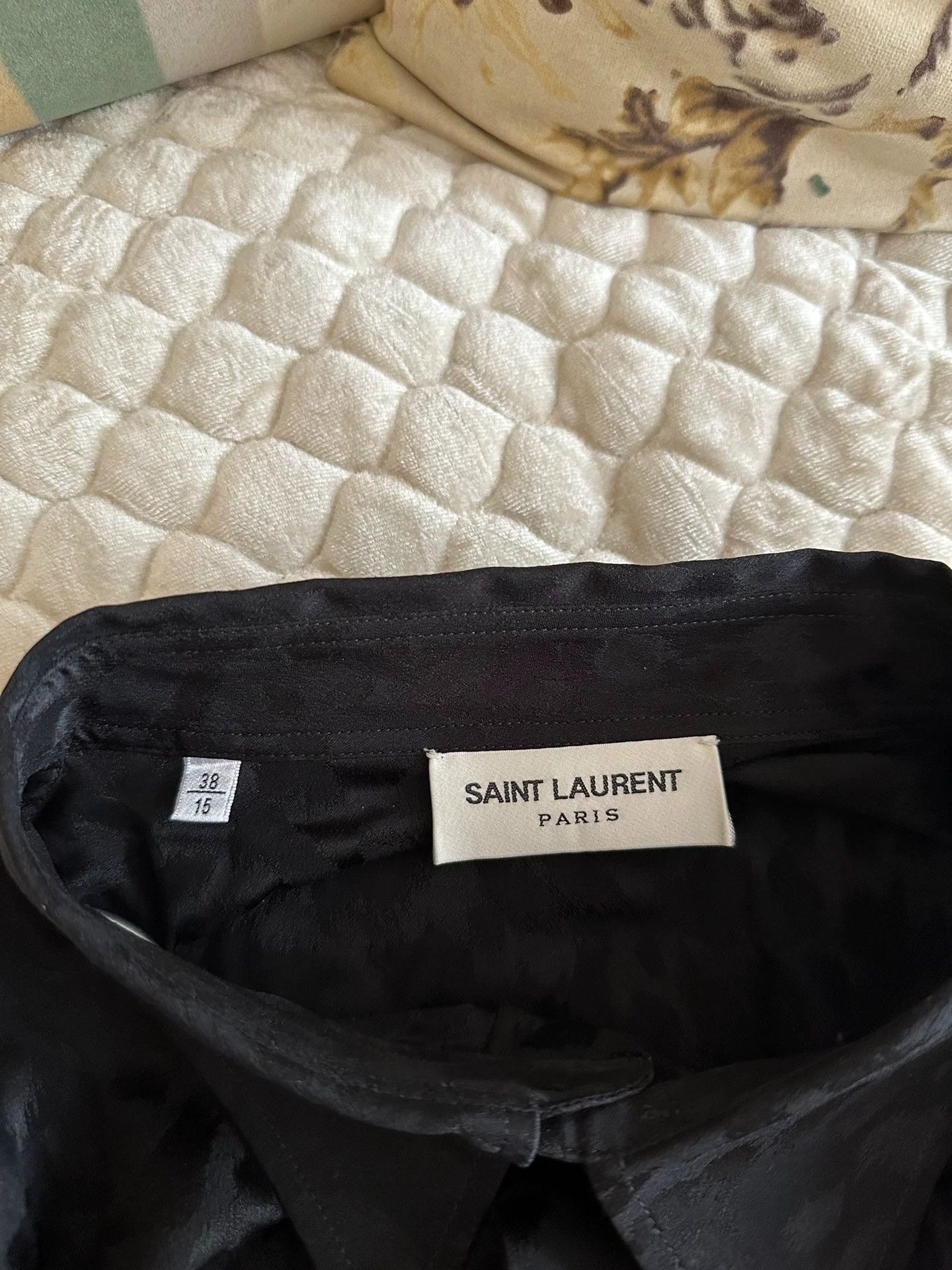 Saint Laurent Paris Saint Laurent Paris Silk silk shirt Size US M / EU 48-50 / 2 - 4 Thumbnail