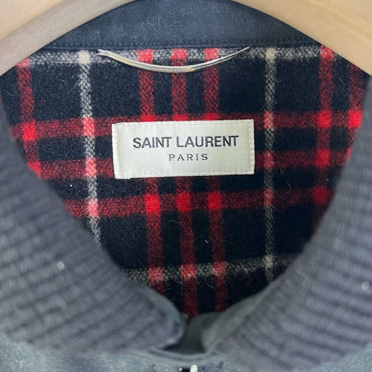 Saint Laurent Paris Saint Laurent Paris Knitted patchwork jacket Size US XL / EU 56 / 4 - 4 Thumbnail