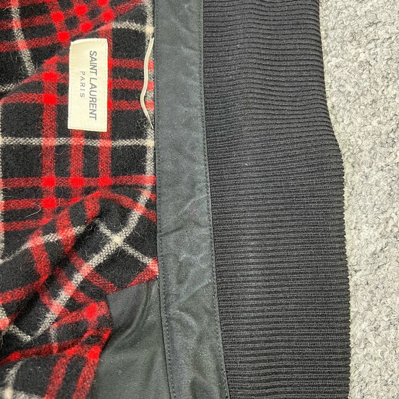 Saint Laurent Paris Saint Laurent Paris Knitted patchwork jacket Size US XL / EU 56 / 4 - 9 Thumbnail