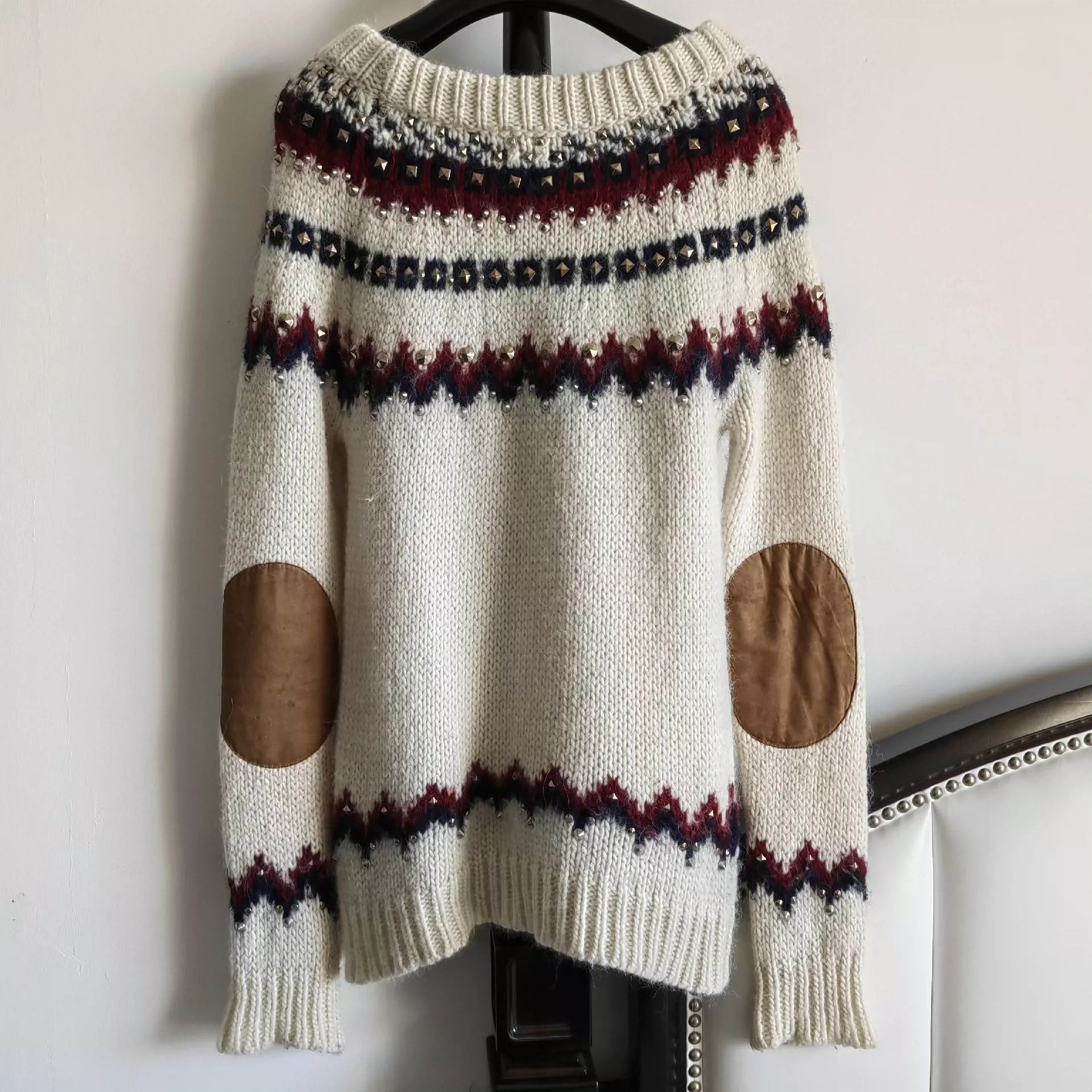 Saint Laurent Paris Saint Laurent Paris Rivet sweater Size US S / EU 44-46 / 1 - 2 Thumbnail