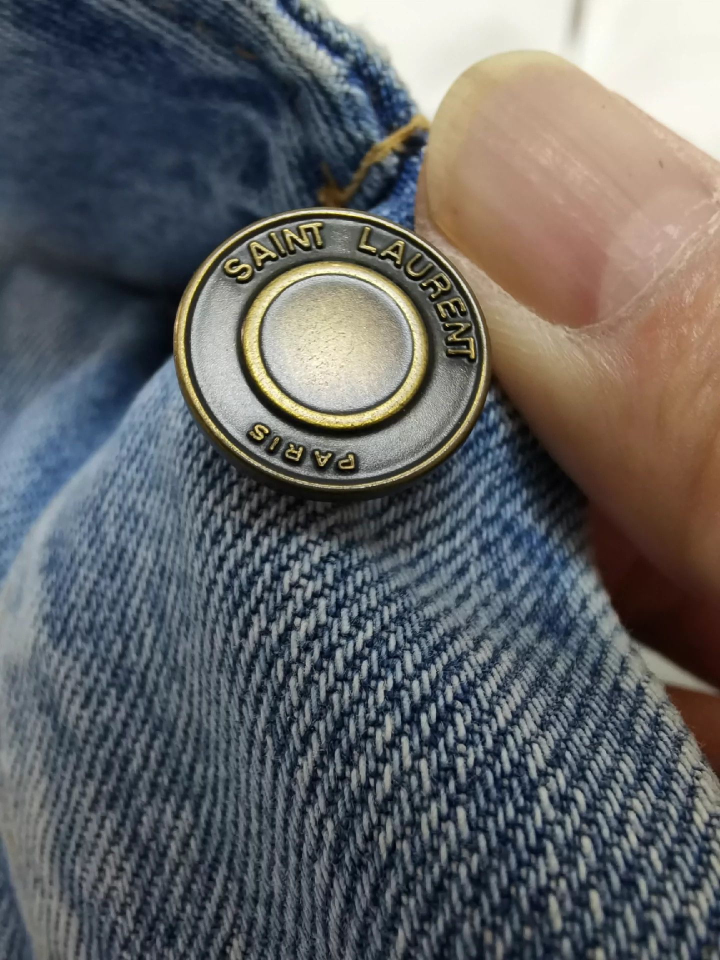 Saint Laurent Paris Saint Laurent Paris denim Size US S / EU 44-46 / 1 - 5 Thumbnail