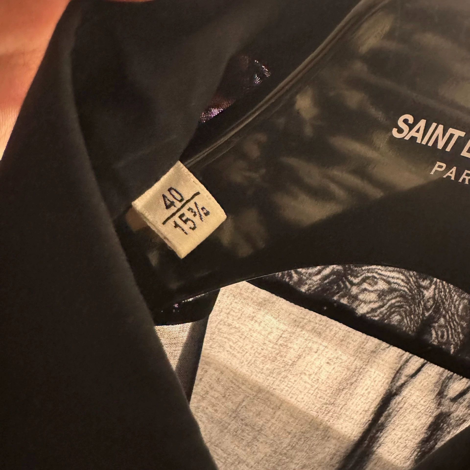 Saint Laurent Paris Saint Laurent Paris Mulberry silk shirt Size US S / EU 44-46 / 1 - 4 Thumbnail