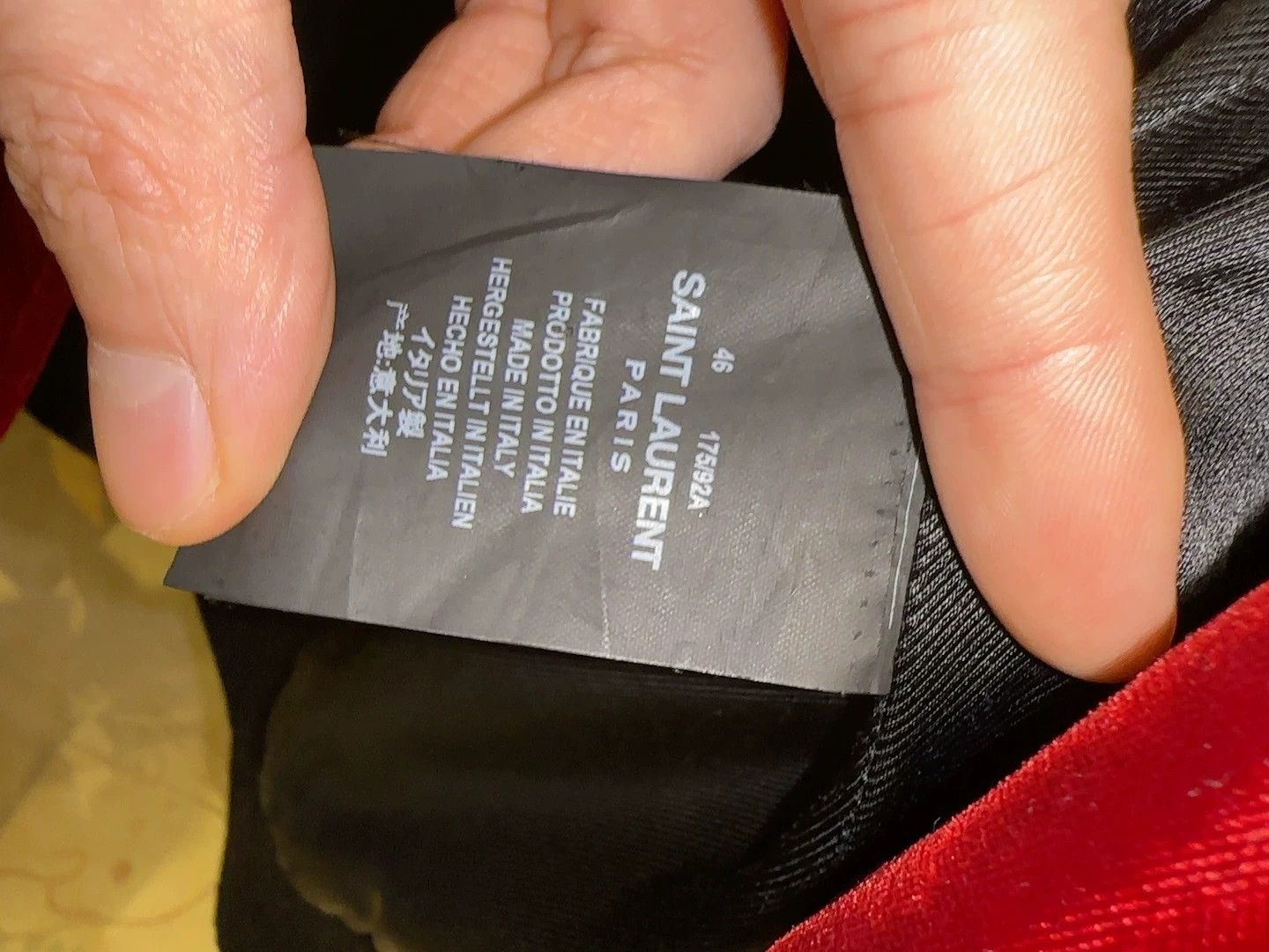 Saint Laurent Paris Saint Laurent Paris jacket Size US M / EU 48-50 / 2 - 2 Thumbnail