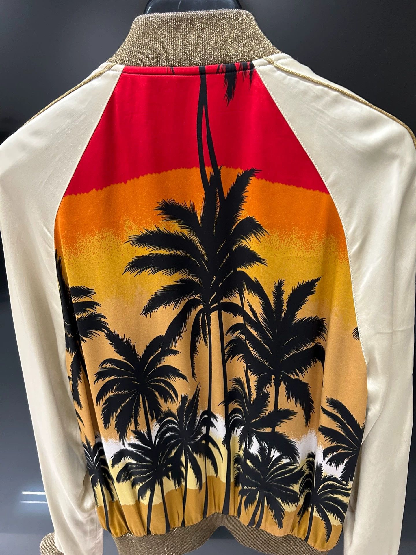 Saint Laurent Paris Saint Laurent Paris Golden thread coconut tree jacket Size US M / EU 48-50 / 2 - 4 Thumbnail