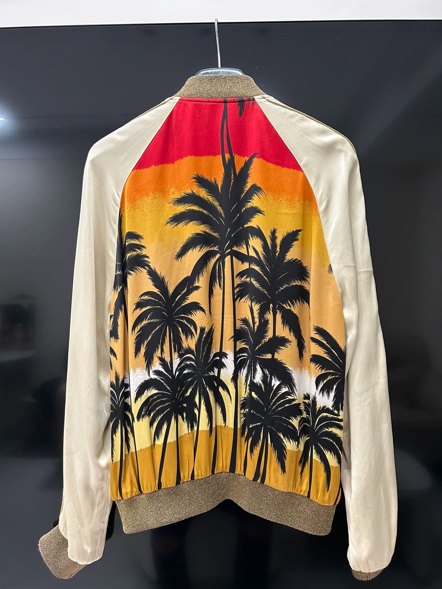 Saint Laurent Paris Saint Laurent Paris Golden thread coconut tree jacket Size US M / EU 48-50 / 2 - 3 Thumbnail