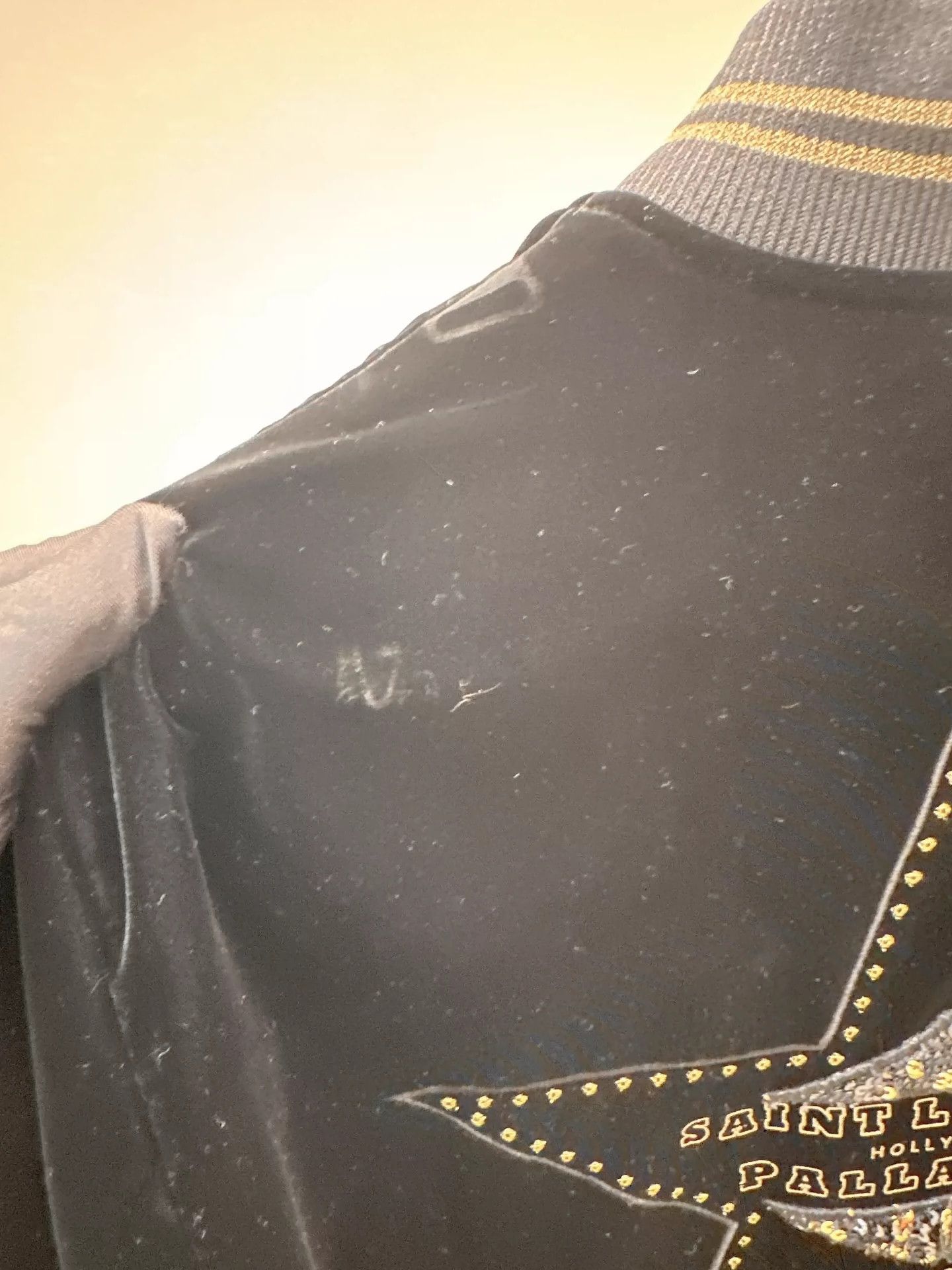 Saint Laurent Paris Saint Laurent Paris Velvet baseball jersey Size US S / EU 44-46 / 1 - 6 Thumbnail