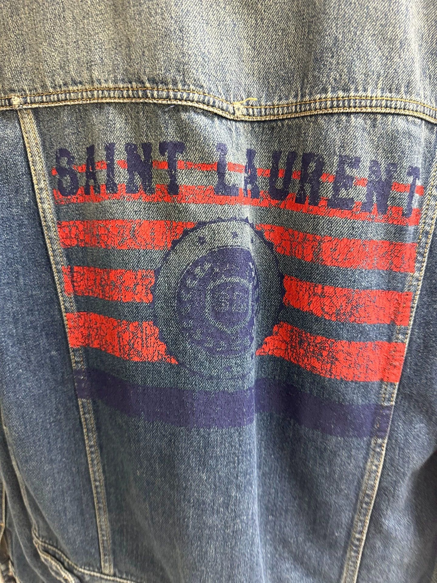 Saint Laurent Paris Saint Laurent Paris denim Size US S / EU 44-46 / 1 - 8 Thumbnail