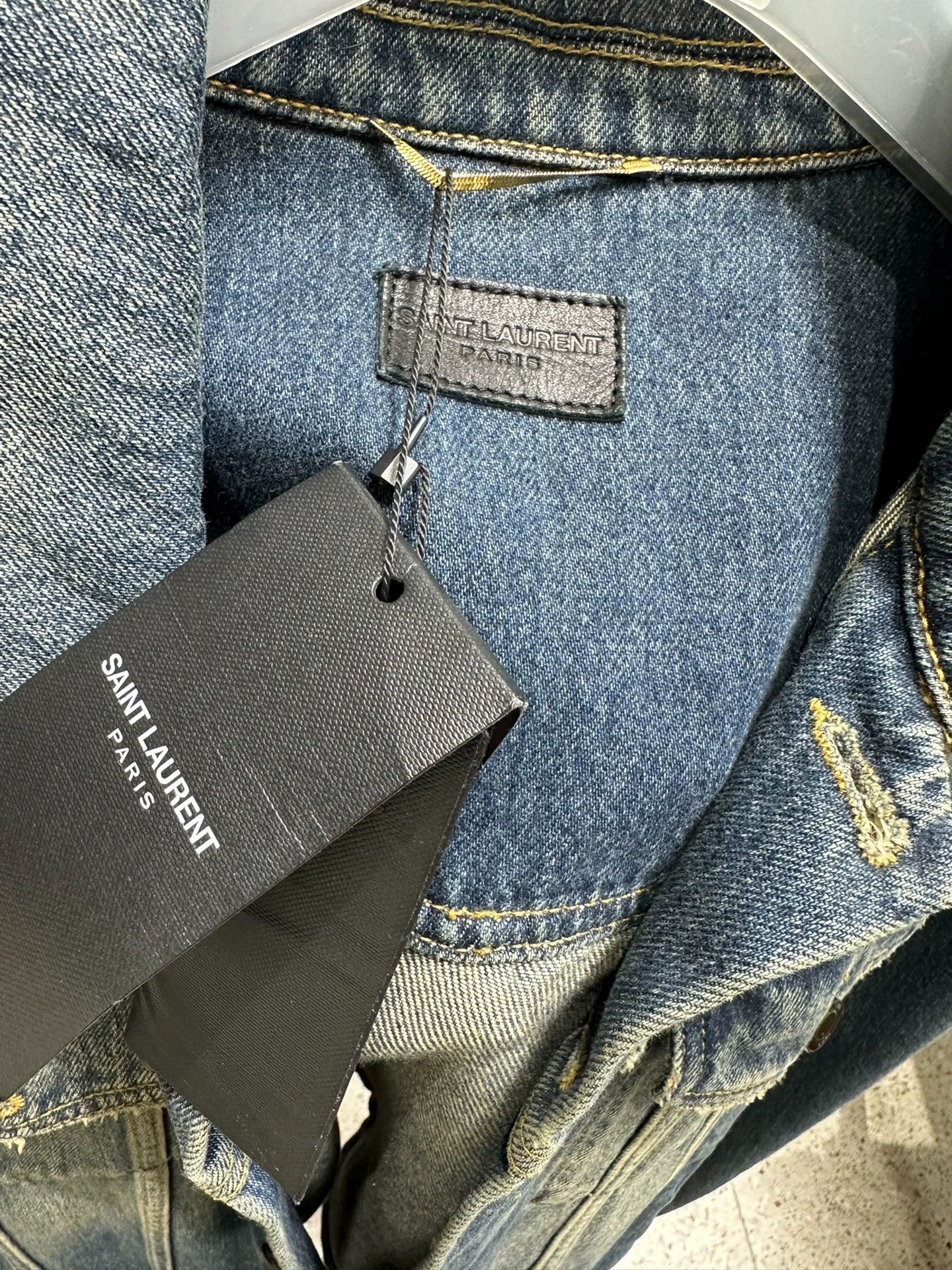 Saint Laurent Paris Saint Laurent Paris denim Size US S / EU 44-46 / 1 - 3 Thumbnail