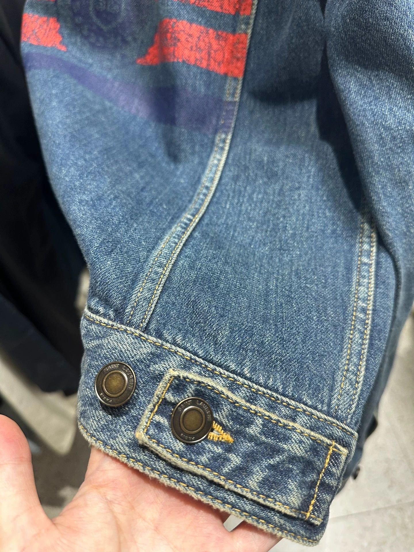 Saint Laurent Paris Saint Laurent Paris denim Size US S / EU 44-46 / 1 - 7 Thumbnail