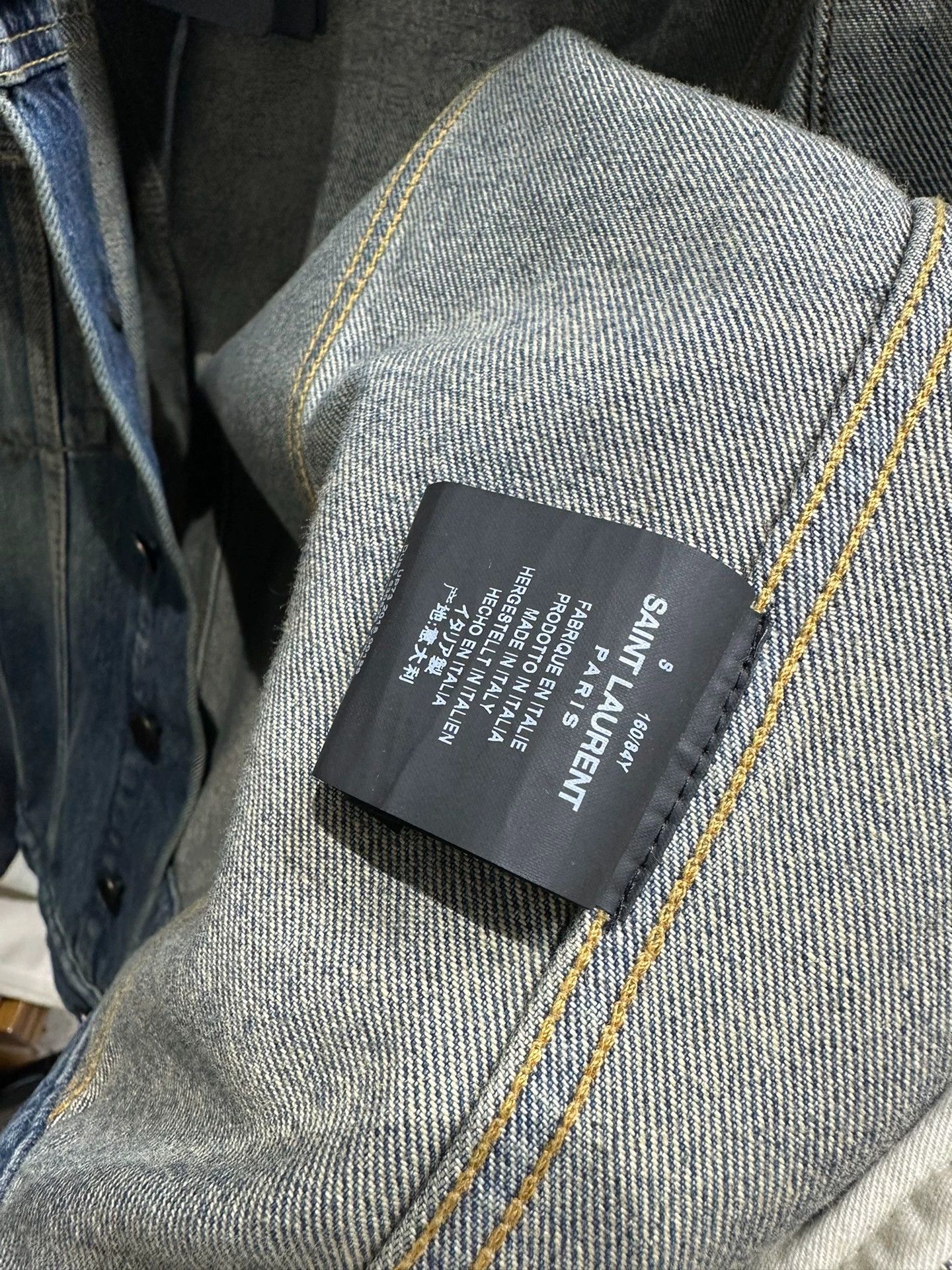 Saint Laurent Paris Saint Laurent Paris denim Size US S / EU 44-46 / 1 - 4 Thumbnail