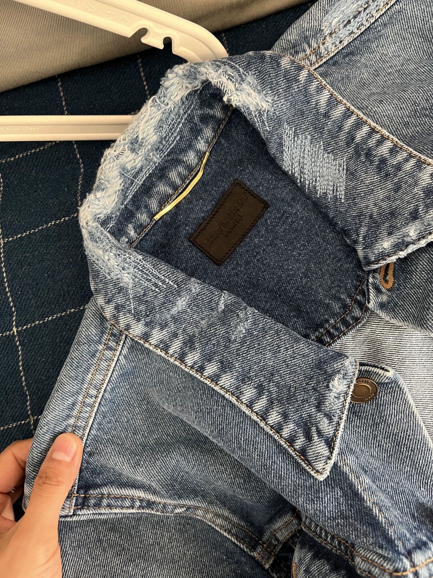 Saint Laurent Paris Saint Laurent Paris denim Size US S / EU 44-46 / 1 - 5 Thumbnail