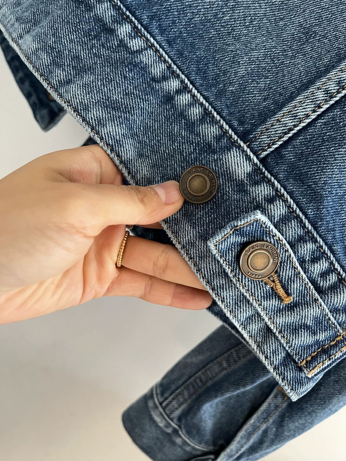 Saint Laurent Paris Saint Laurent Paris denim Size US S / EU 44-46 / 1 - 4 Thumbnail