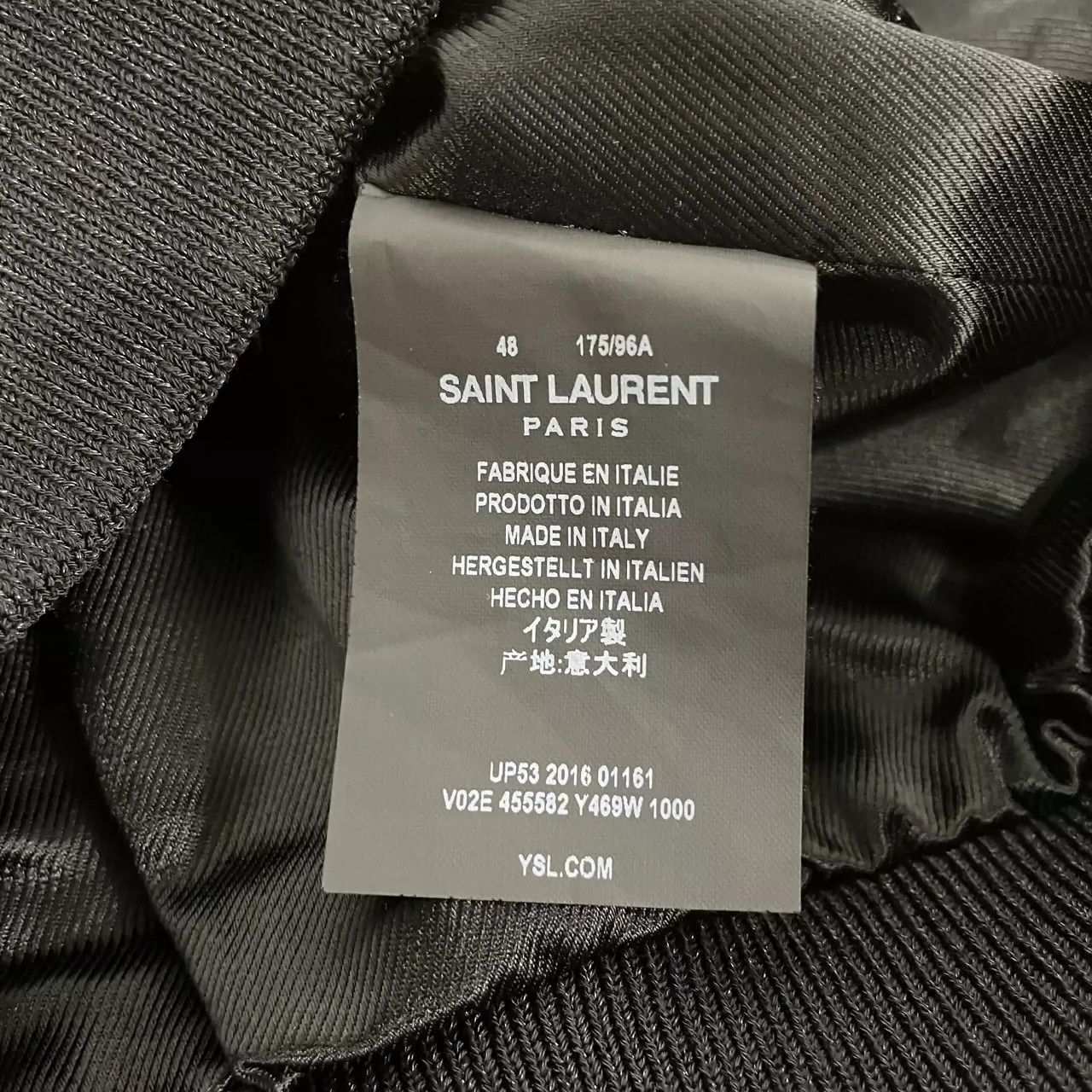 Saint Laurent Paris Saint Laurent Paris baseball jacket Size US S / EU 44-46 / 1 - 7 Thumbnail