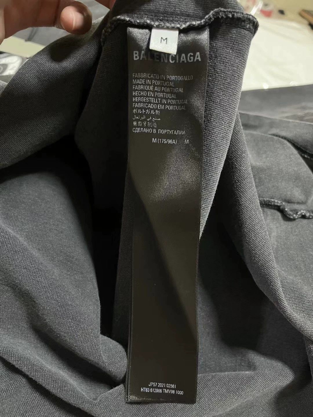 Balenciaga Balenciaga washed and used wheat ear short sleeves Size US M / EU 48-50 / 2 - 5 Thumbnail