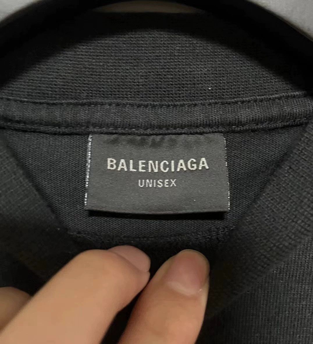 Balenciaga Balenciaga new sticky note short sleeved shirt Size US S / EU 44-46 / 1 - 2 Thumbnail