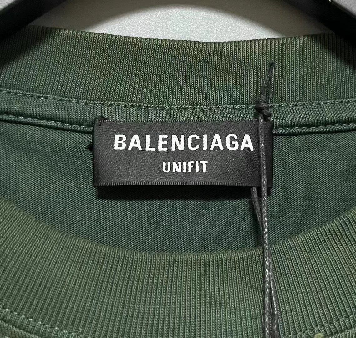 Balenciaga Balenciaga made old big hole short sleeved shirt Size US XXS / EU 40 - 3 Thumbnail