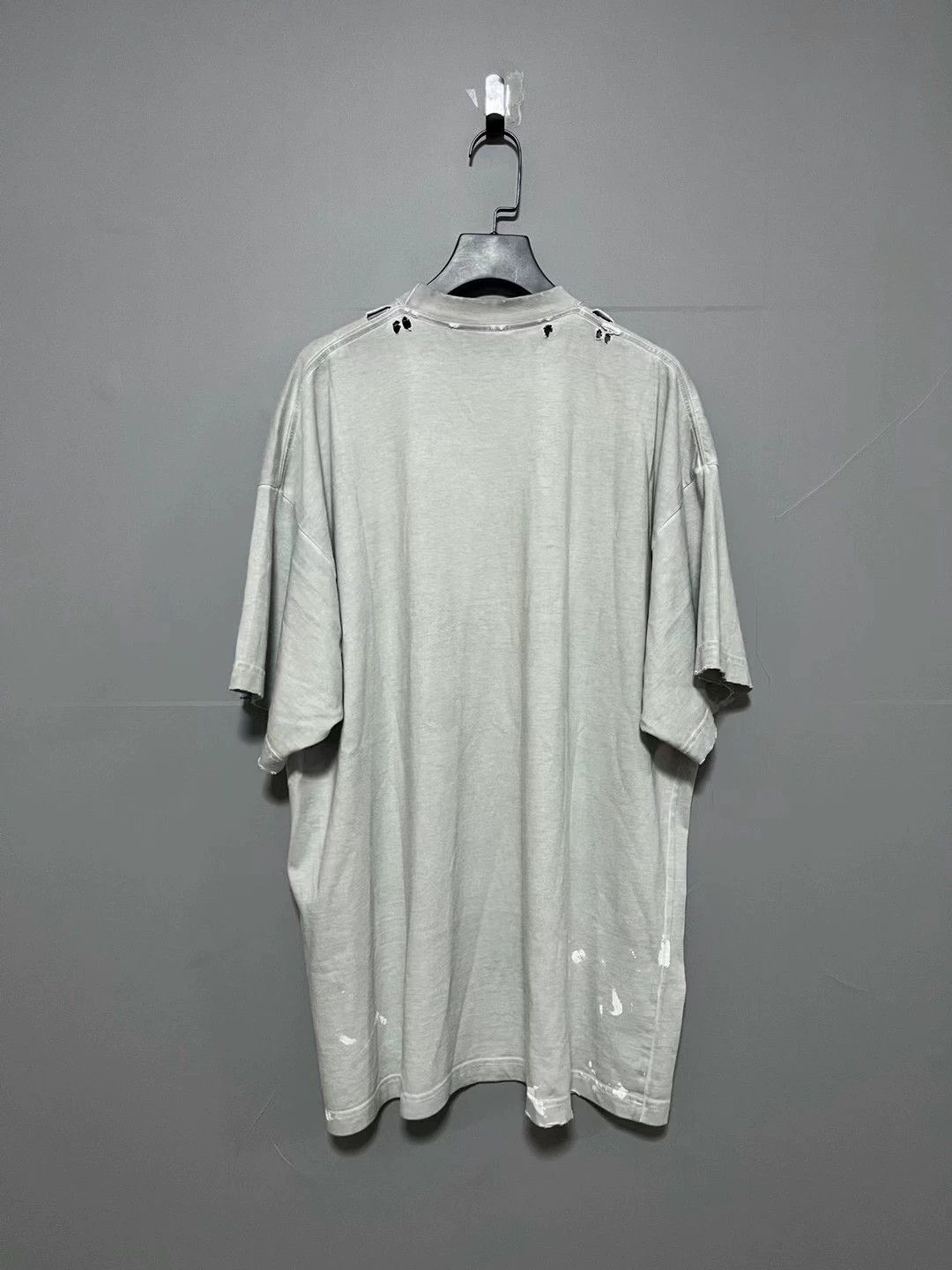 Balenciaga Balenciaga Inkjet Rock Flame Lightning Logo Short Sleeve Size US S / EU 44-46 / 1 - 2 Thumbnail