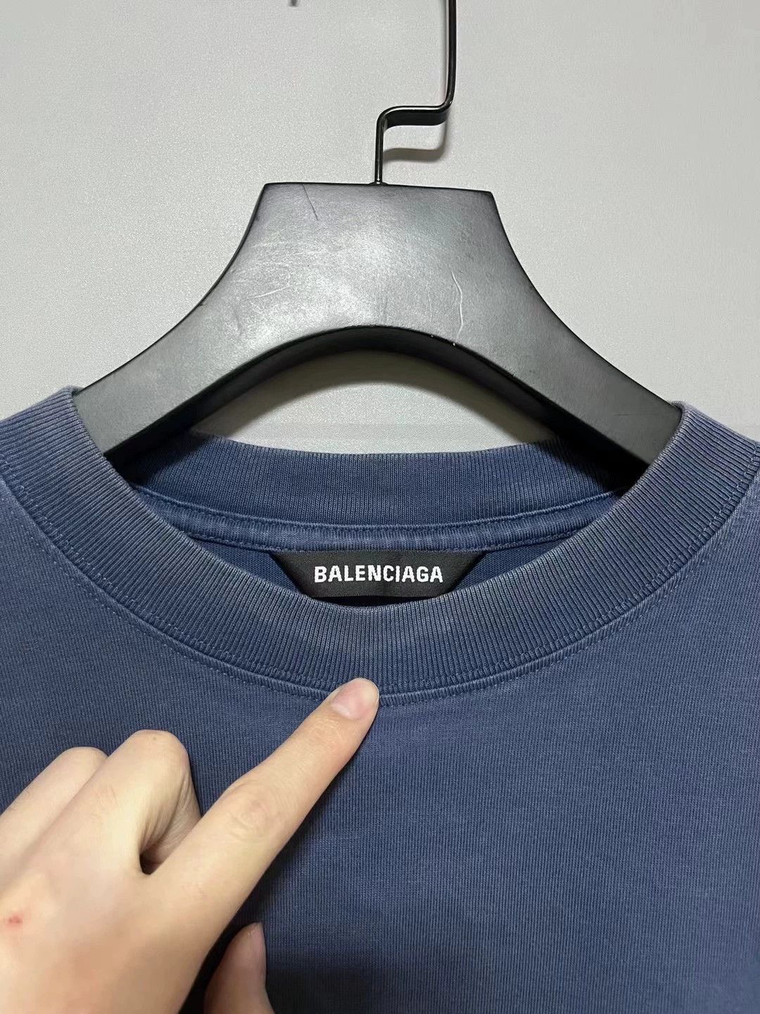 Balenciaga Balenciaga Double B Embroidered Logo Short Sleeve Size US XS / EU 42 / 0 - 3 Thumbnail