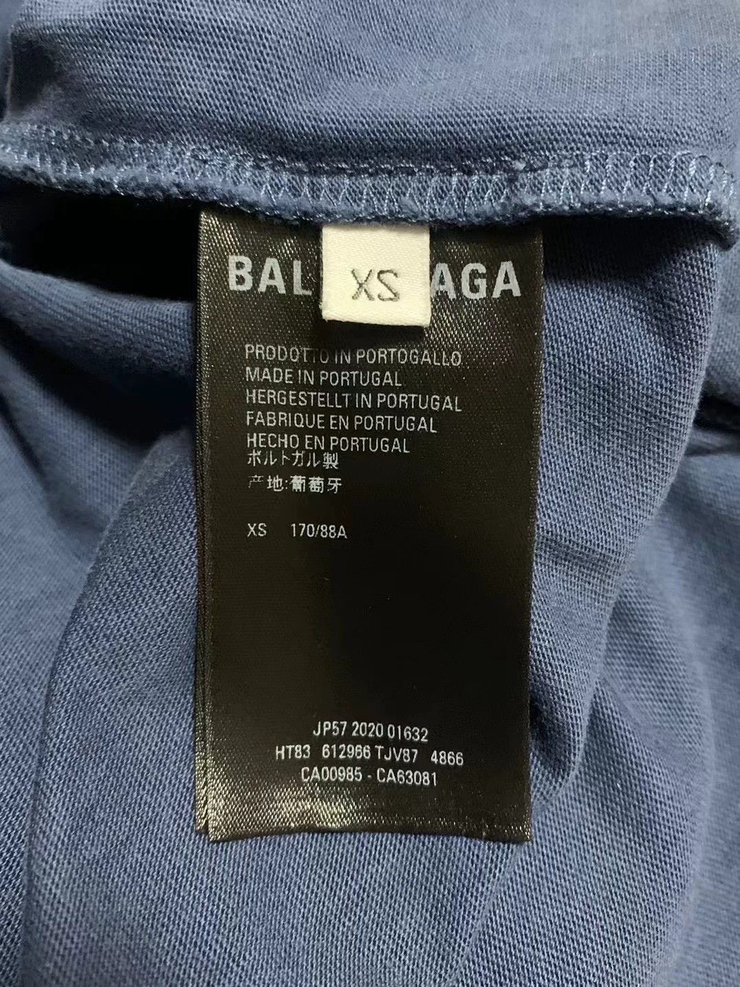 Balenciaga Balenciaga Double B Embroidered Logo Short Sleeve Size US XS / EU 42 / 0 - 4 Thumbnail