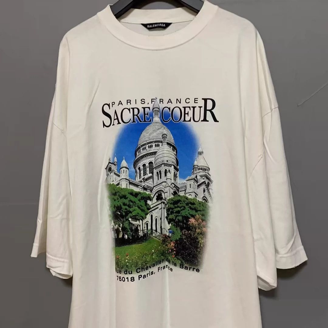 Balenciaga Balenciaga new church short sleeved shirt Size US S / EU 44-46 / 1 - 2 Thumbnail