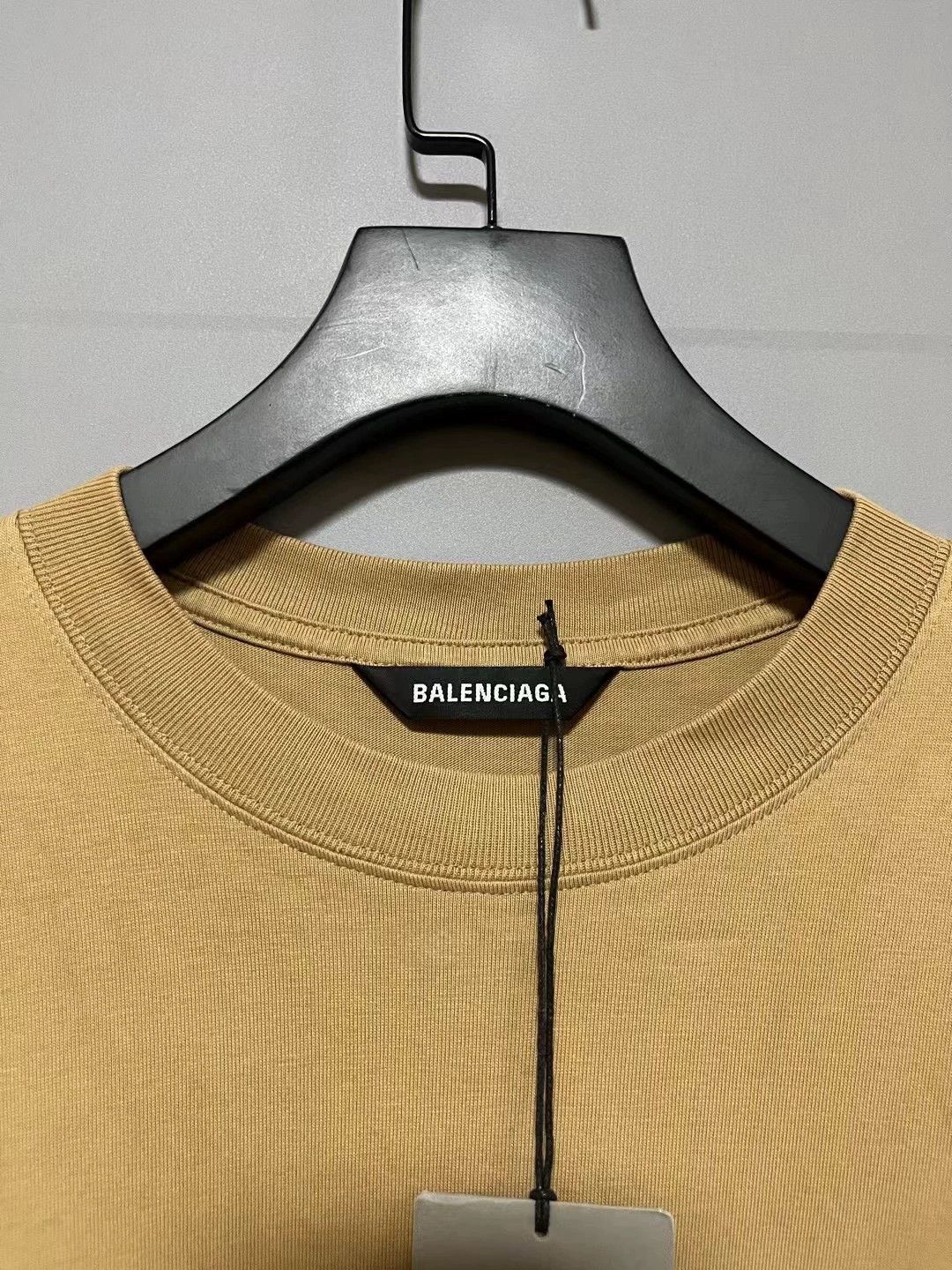 Balenciaga Balenciaga khaki double B embroidered short sleeved shirt Size US XS / EU 42 / 0 - 3 Thumbnail