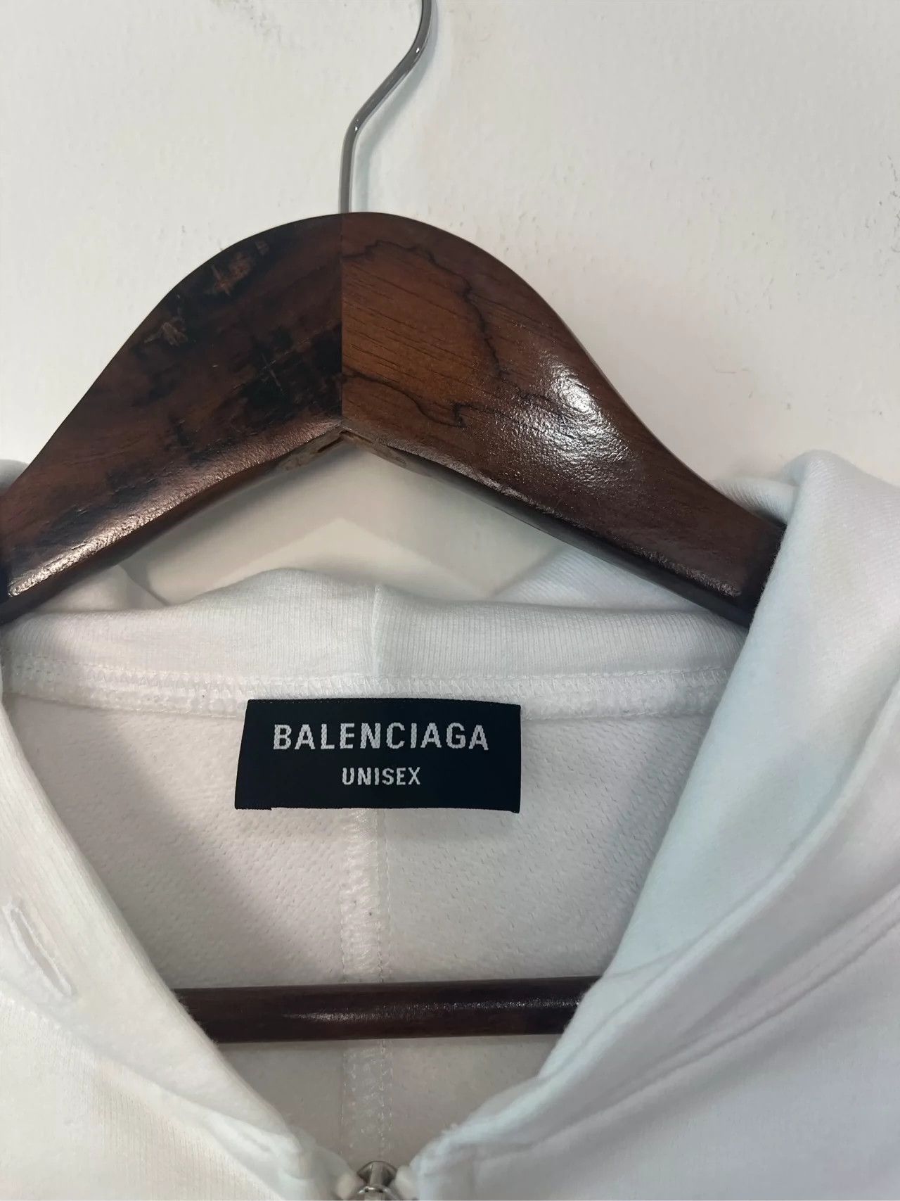 Balenciaga Balenciaga white embroidered patchwork school uniform jacket Size US M / EU 48-50 / 2 - 6 Thumbnail