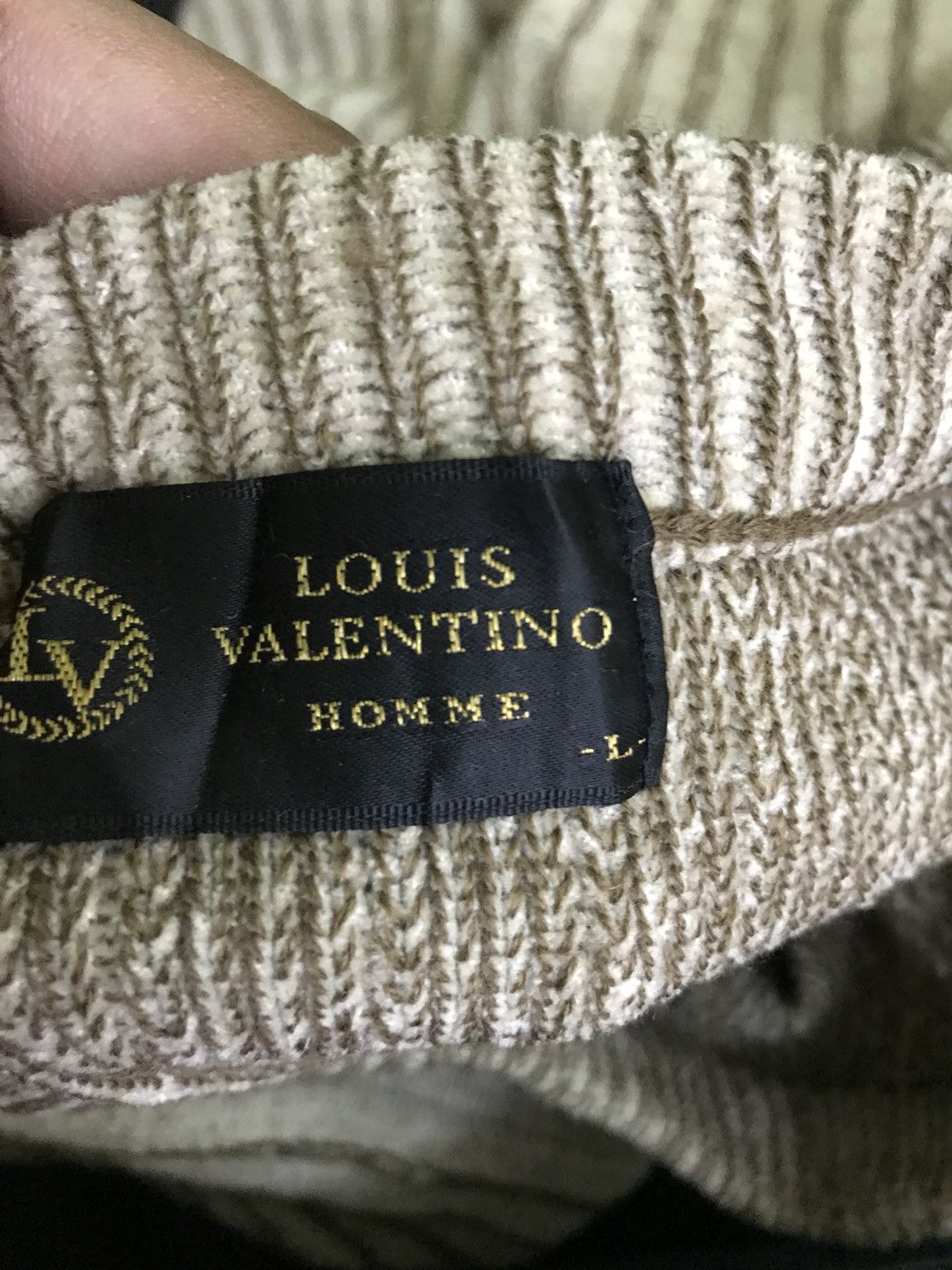 Other Louis Valentino Homme Knit Sweater Size US S / EU 44-46 / 1 - 4 Thumbnail