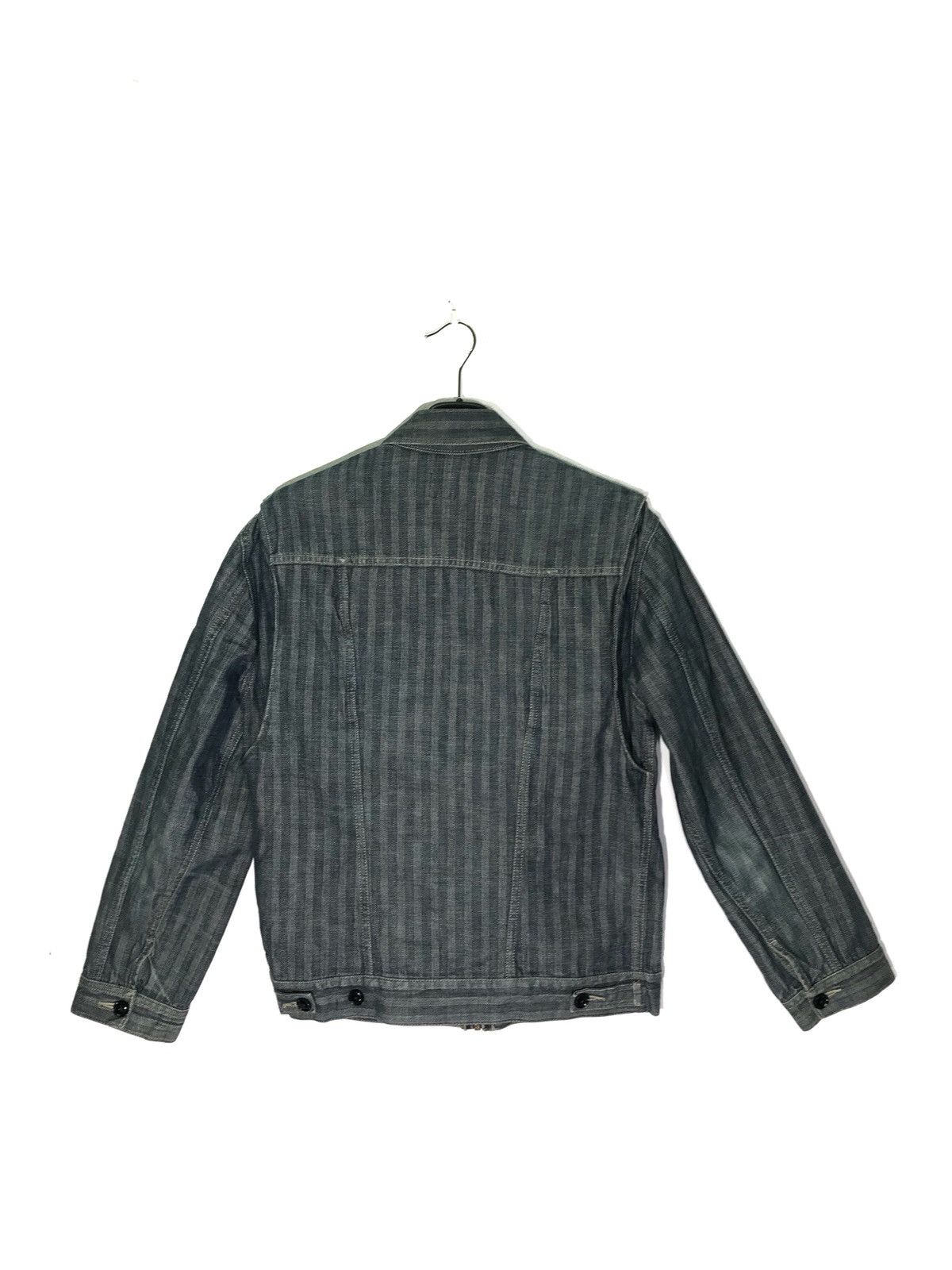 URBAN RESEARCH DOORS Urban Research Striped Work Jacket Size US S / EU 44-46 / 1 - 4 Thumbnail
