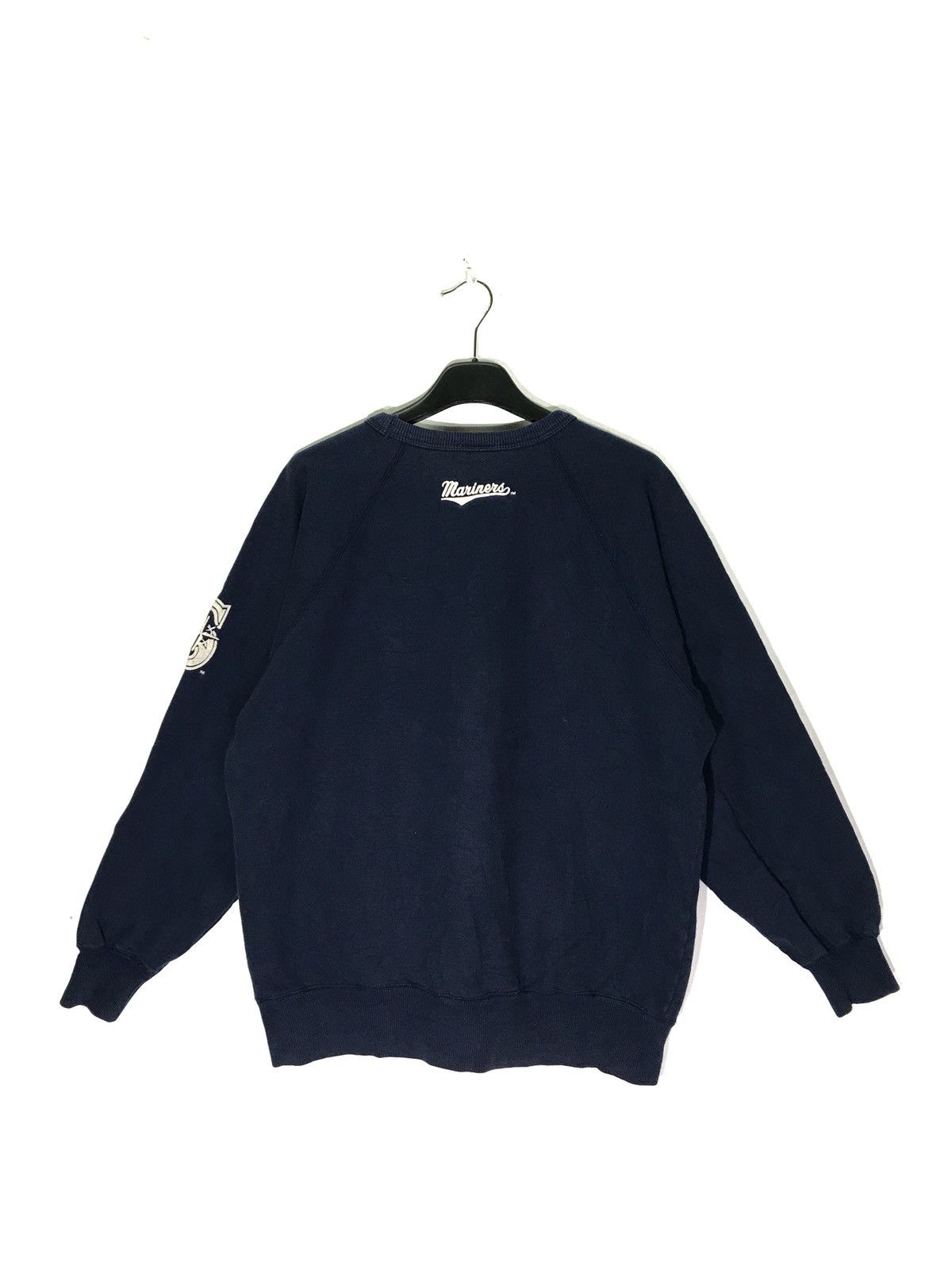 MLB MLB Seattle Big Logo Spellout Embroidered Sweatshirt Size US M / EU 48-50 / 2 - 3 Thumbnail