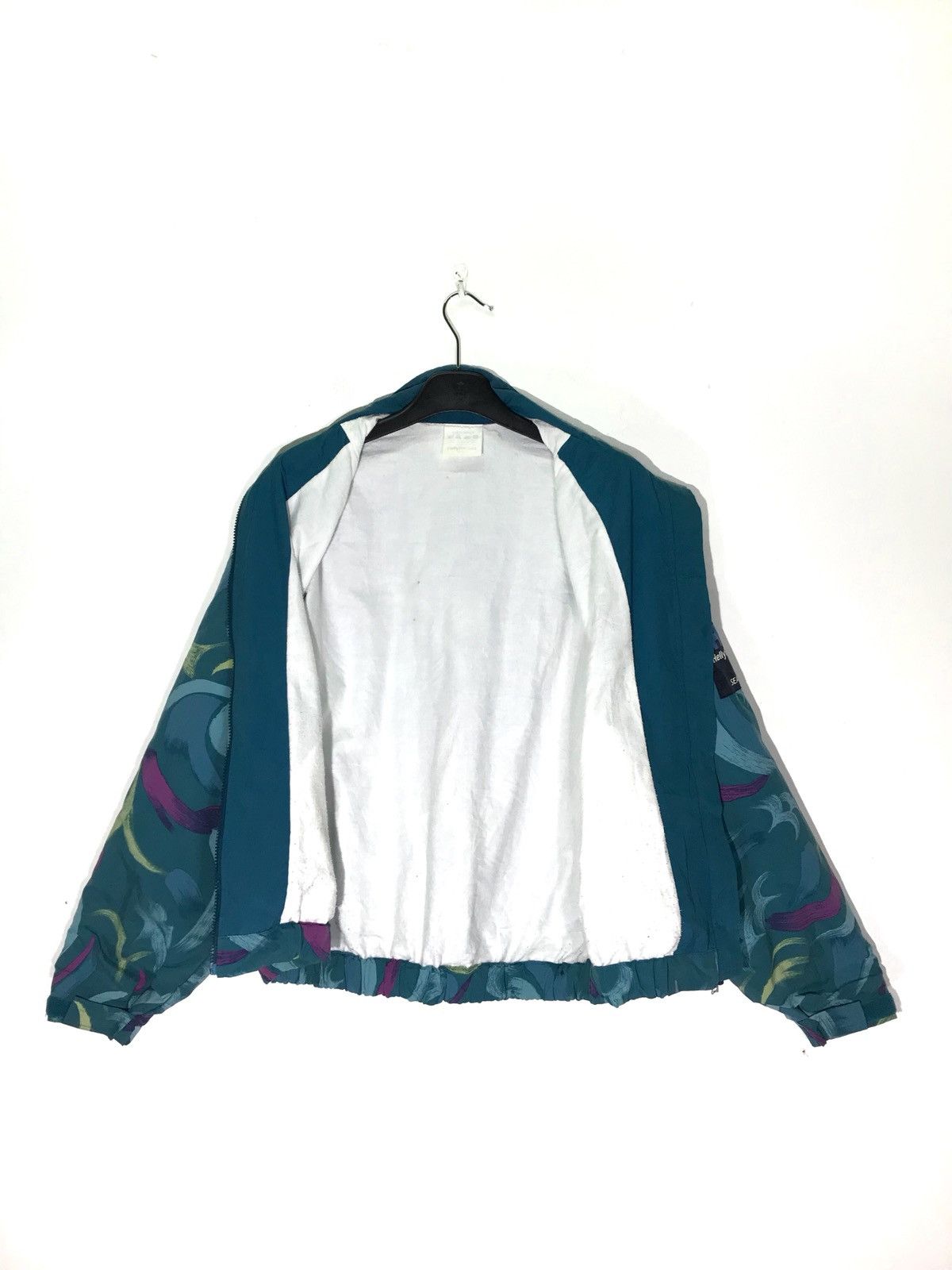 Helly Hansen × Vintage Helly Hansen Norway Sea Life Abstract Windbreaker Jacket Size US XL / EU 56 / 4 - 3 Thumbnail