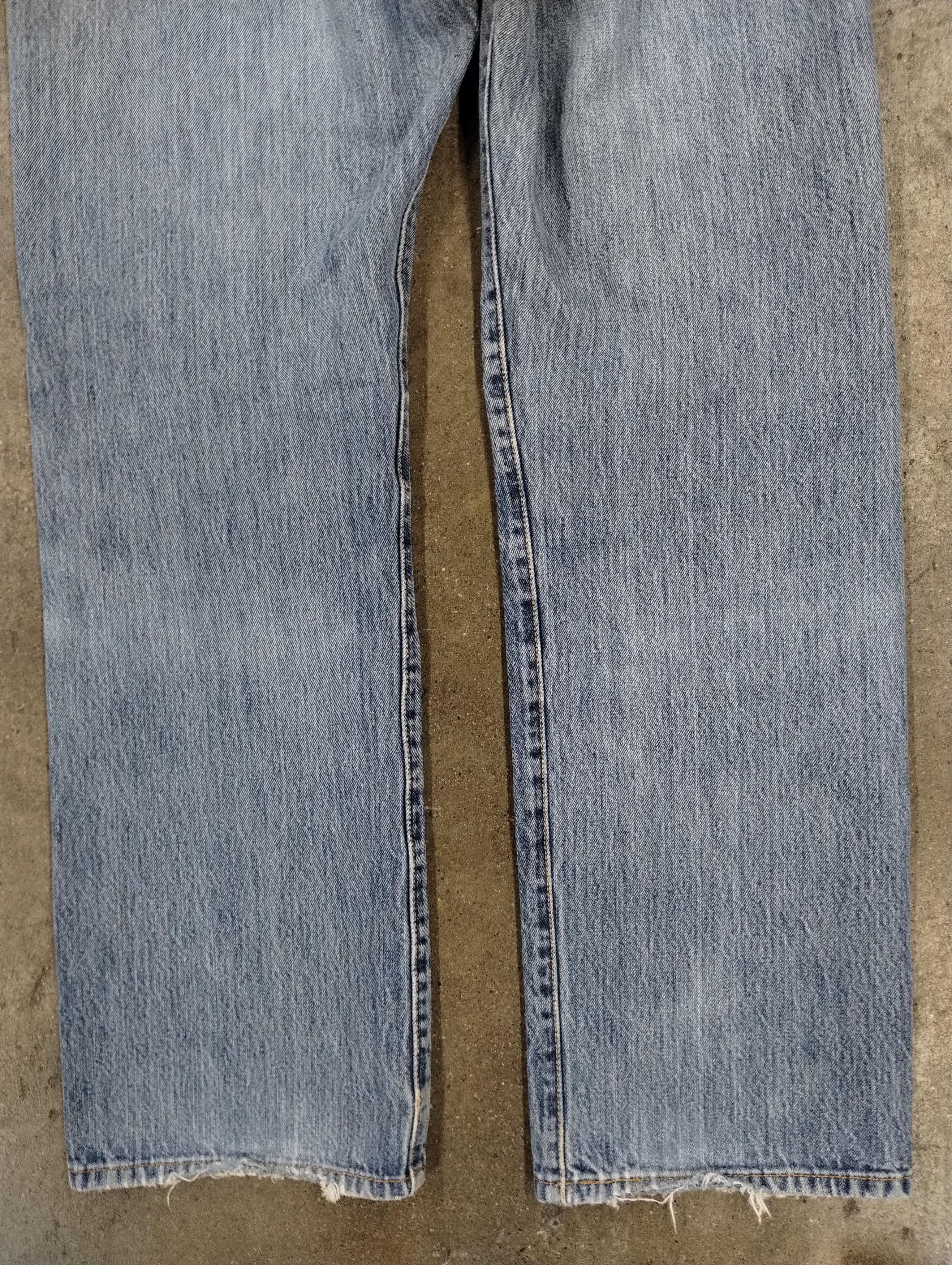 Jean × Vintage Vintage Levis 501 Red Tab 36x32 Size US 35 - 8 Thumbnail